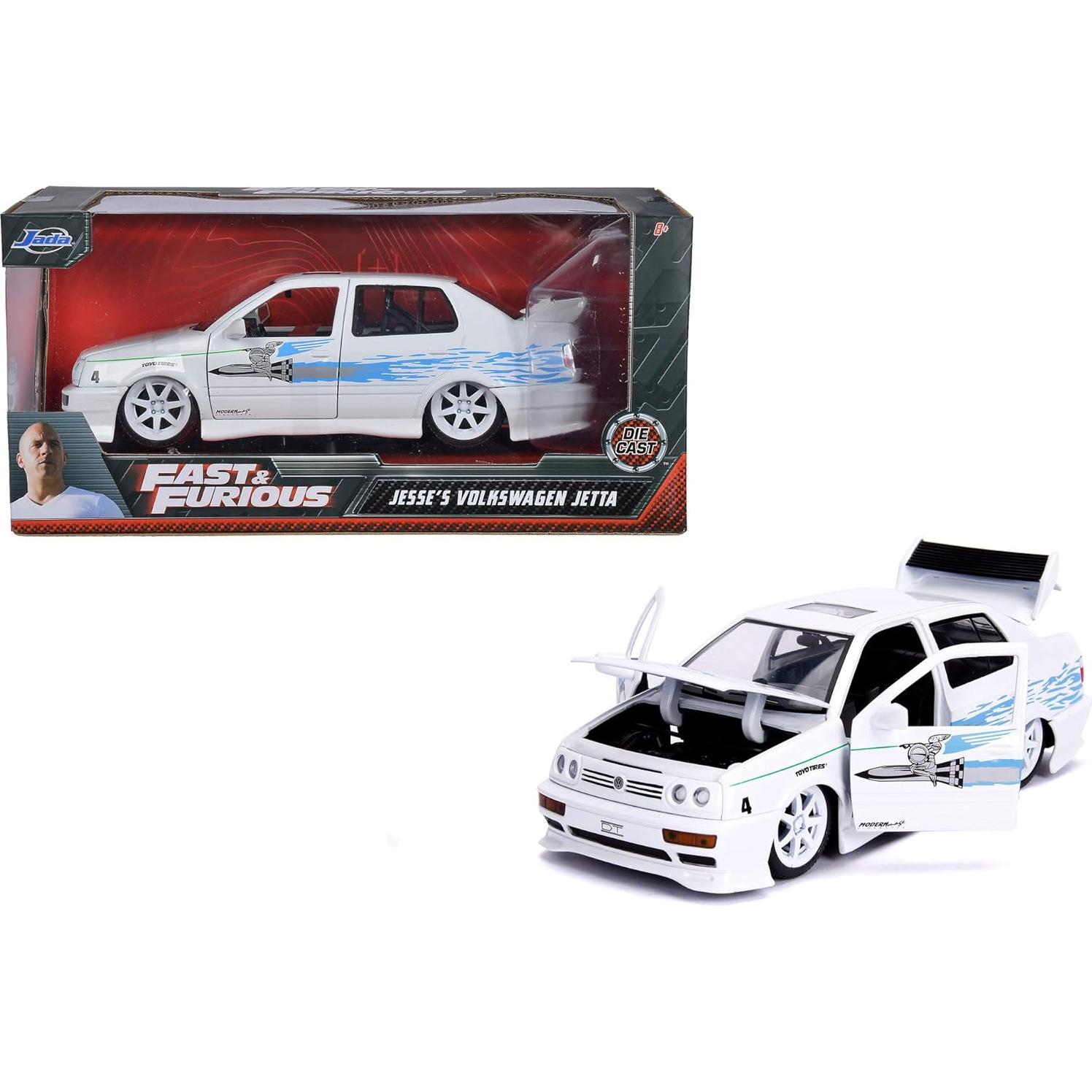 Coche de metal Jada Toys Volkswagen Jetta 1:24 Rápido y Furioso