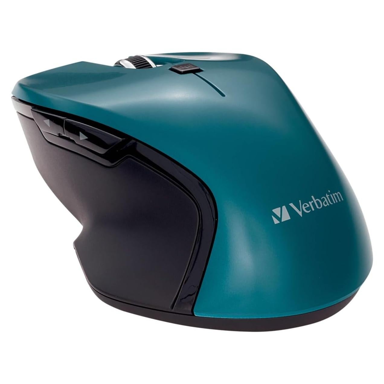 Ratón Inalámbrico USB-C Verbatim LED Azul 2.4GHz Ergonomico