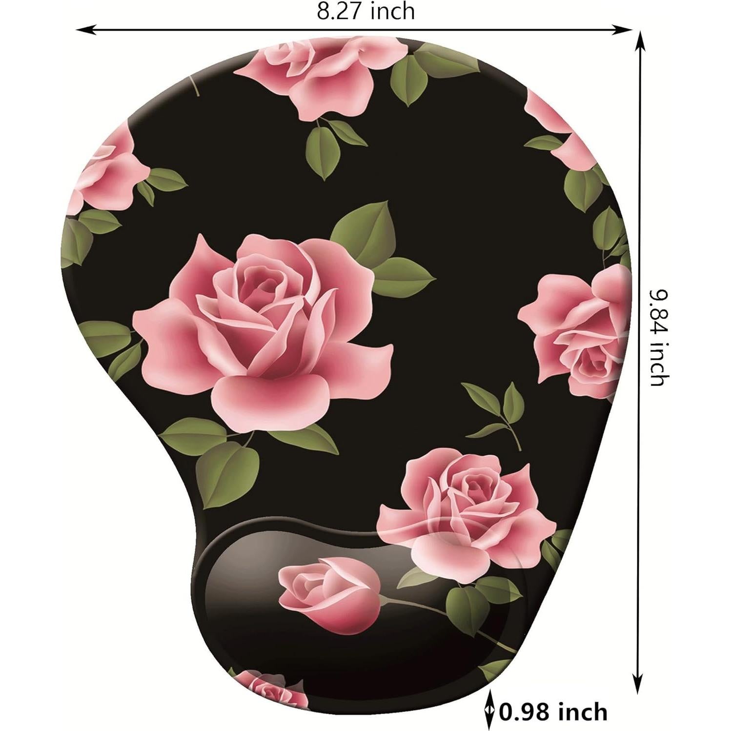 Alfombrilla de Ratón Ergonómica HYUTOTA con Soporte para Muñeca