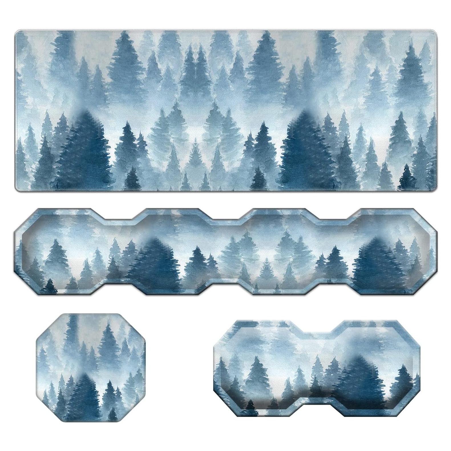 Alfombrilla de Ratón Grande Ergonómica Mxfdegf + Reposamuñecas