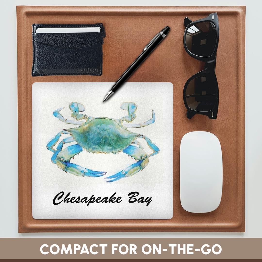 Alfombrilla para Mouse 3dRose Cangrejo Azul 20.32cm