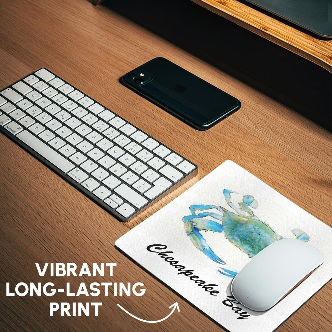 Alfombrilla para Mouse 3dRose Cangrejo Azul 20.32cm