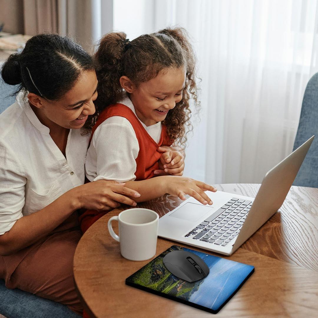 Alfombrilla de Ratón 3dRose Big Sur 20x20 cm Goma Reciclada