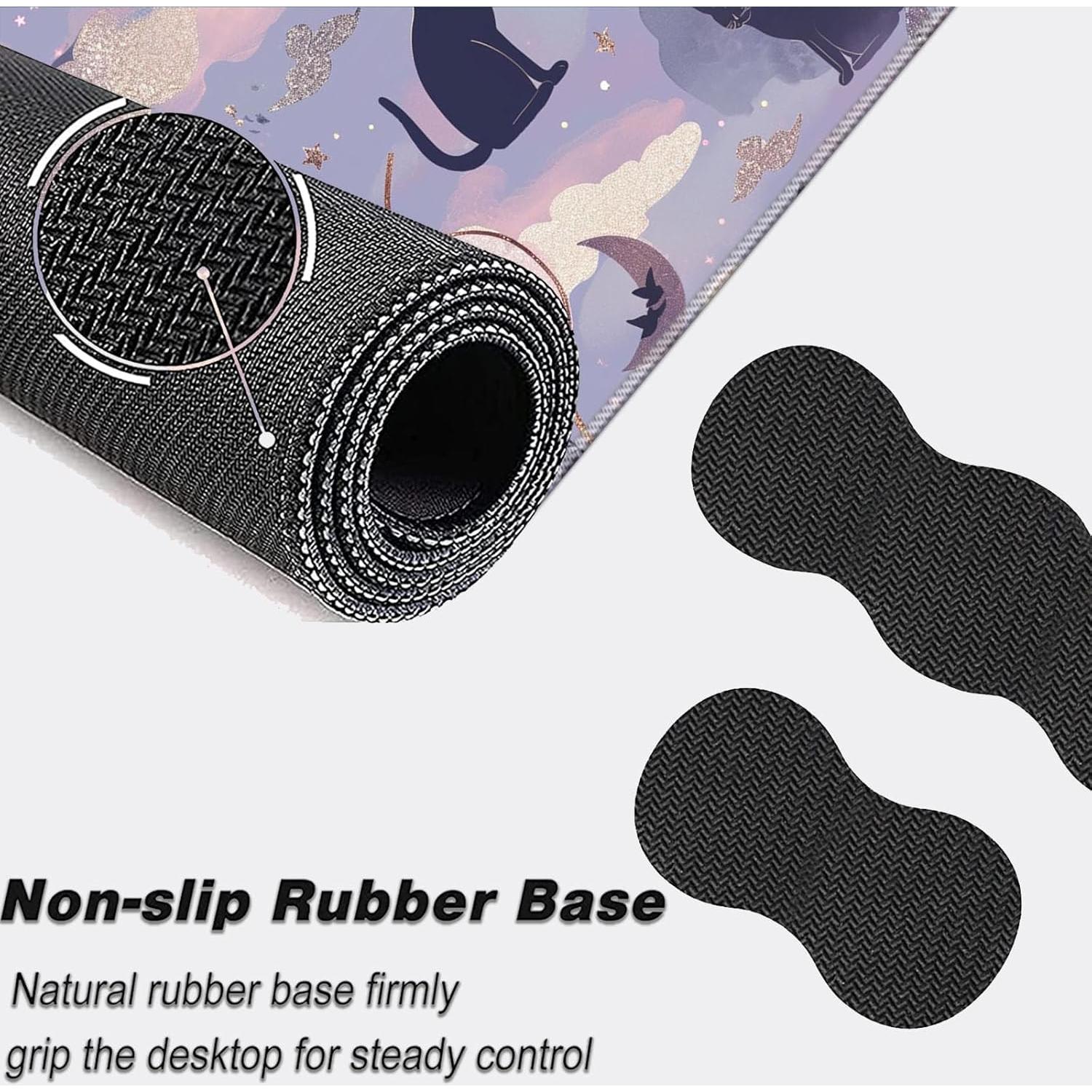 Conjunto de Alfombrilla de Teclado y Ratón RUUHLJLET Ergonómico