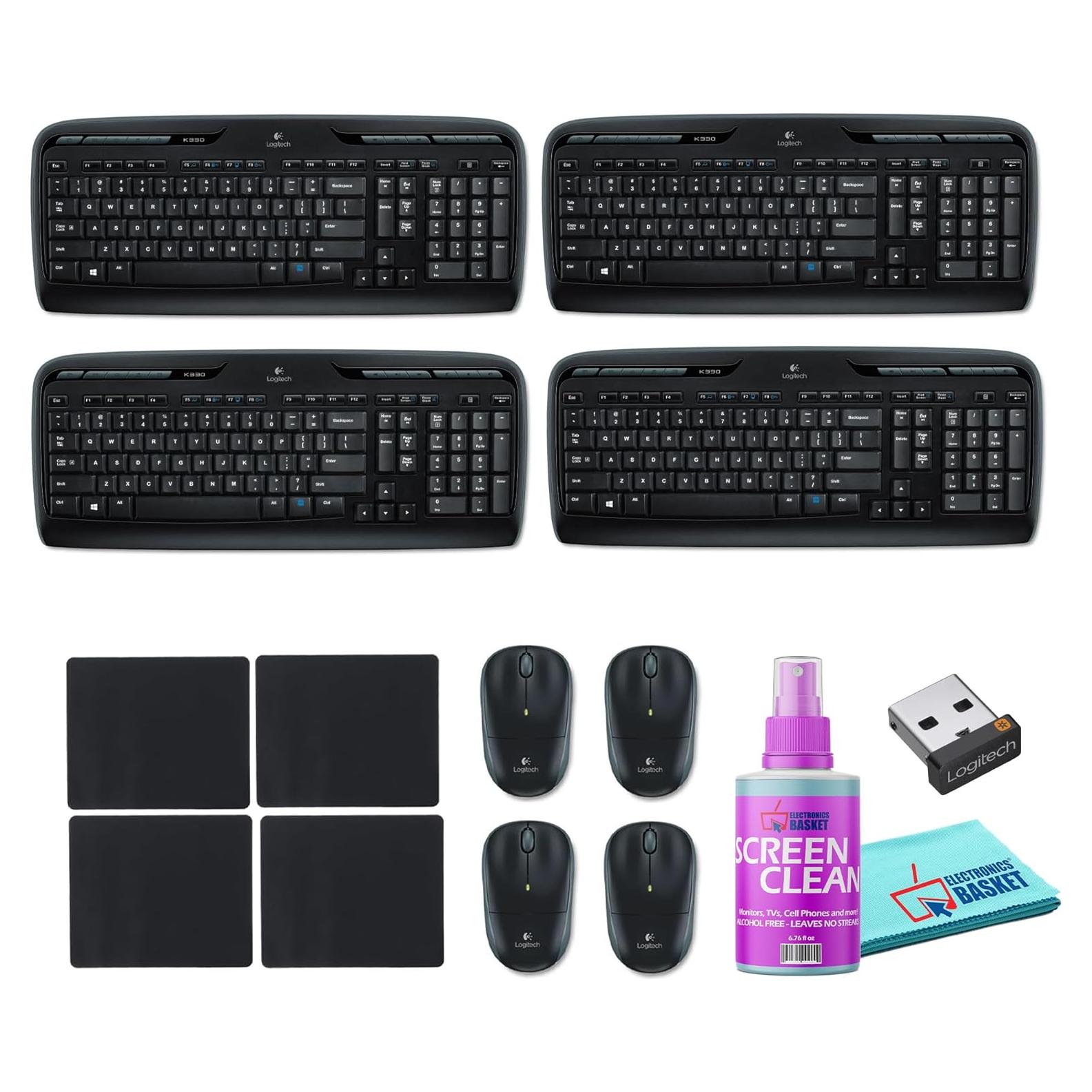 Combo Teclado y Ratón Inalámbrico Logitech MK320 - USB