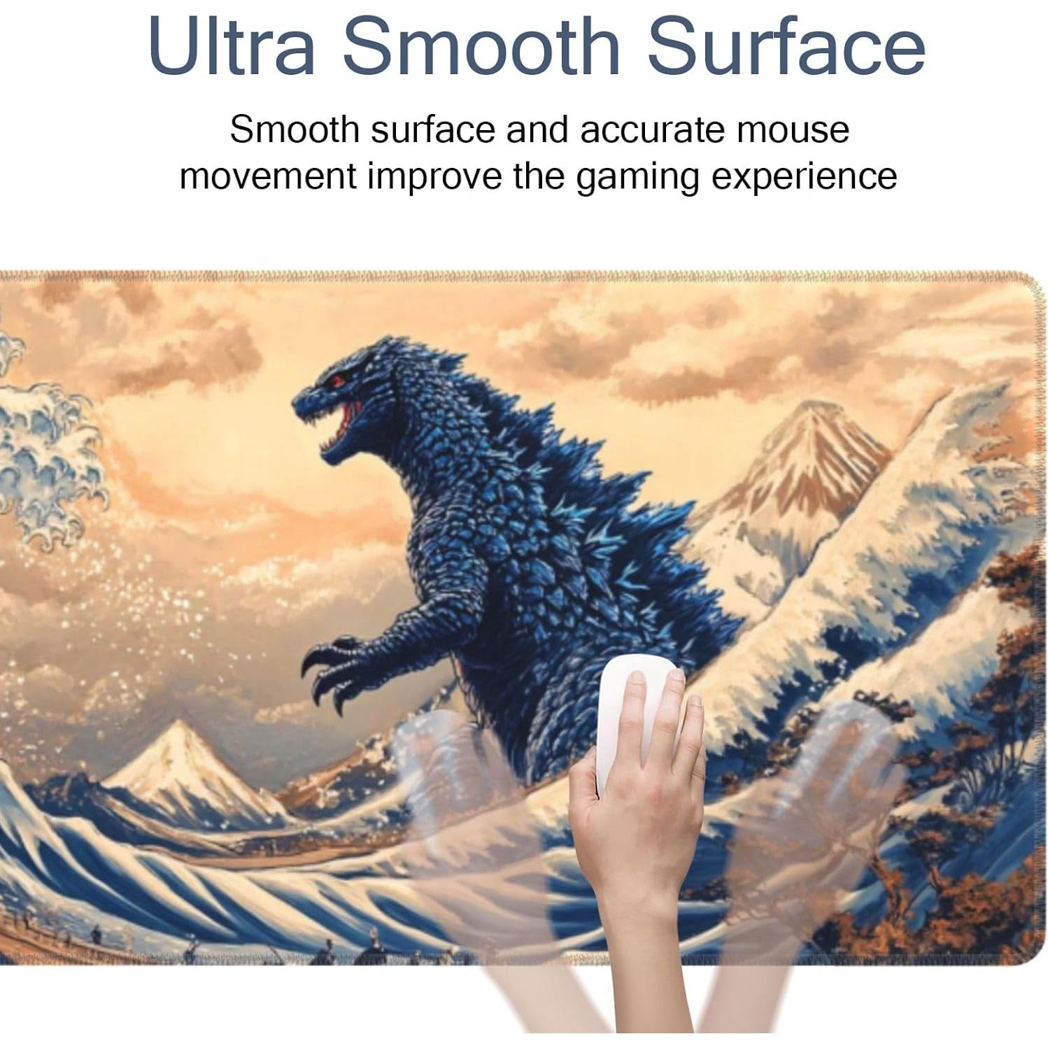 Alfombrilla de Ratón Grande Ladyrain Ola del Mar 80x30cm