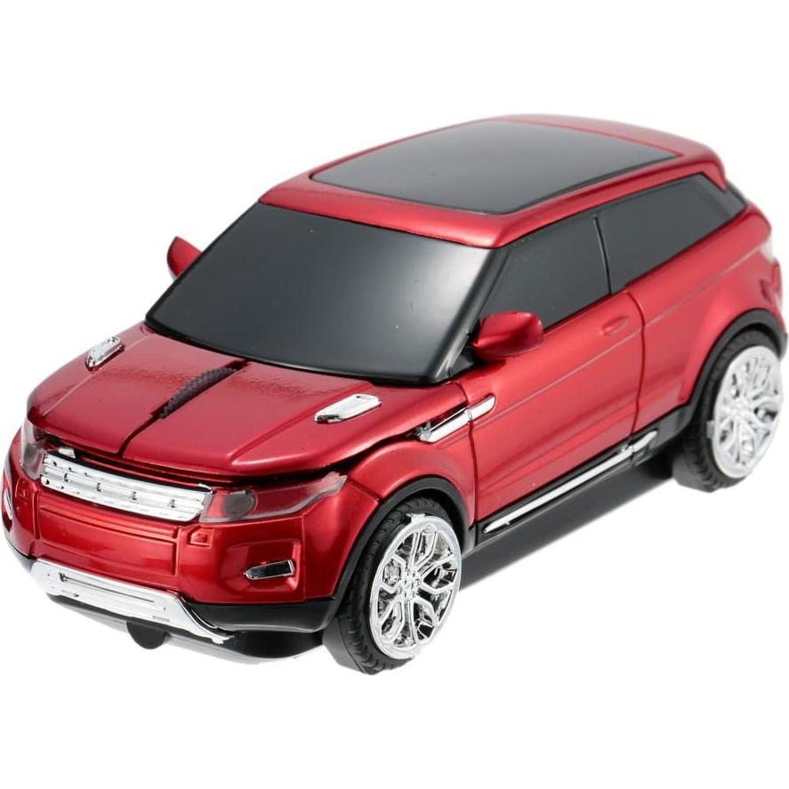 Ratón Inalámbrico Deportivo ECOiNVA EC1405B 1600 DPI Rojo