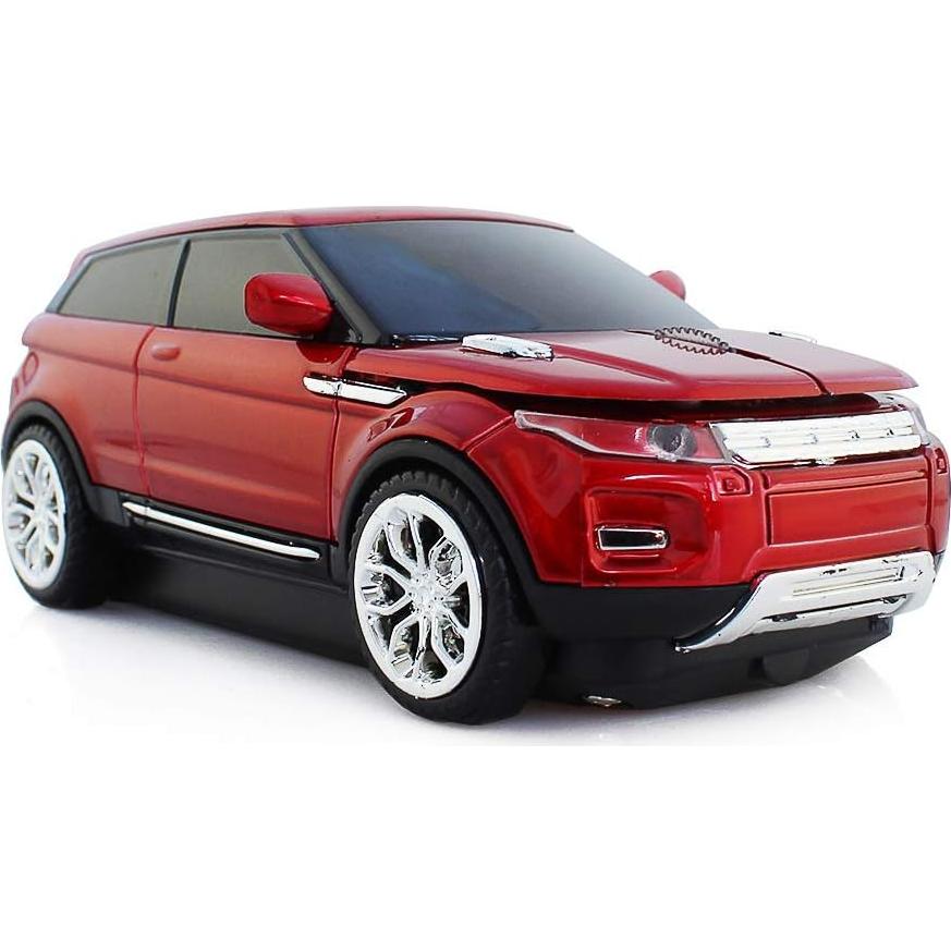 Ratón Inalámbrico Deportivo ECOiNVA EC1405B 1600 DPI Rojo