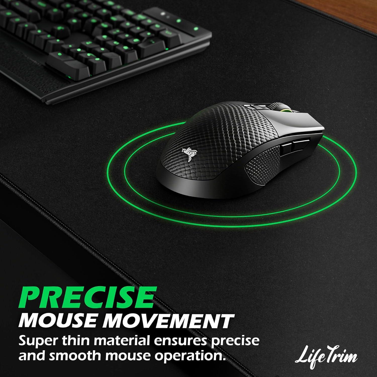 Alfombrilla de Ratón XXL LifeTrim 55x23cm 5mm Negra