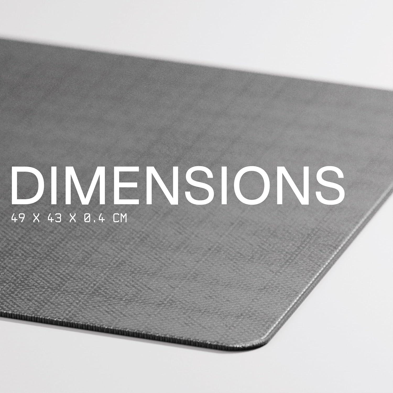 Alfombrilla de Juego Wallhack SY-001 Negra 49x43cm