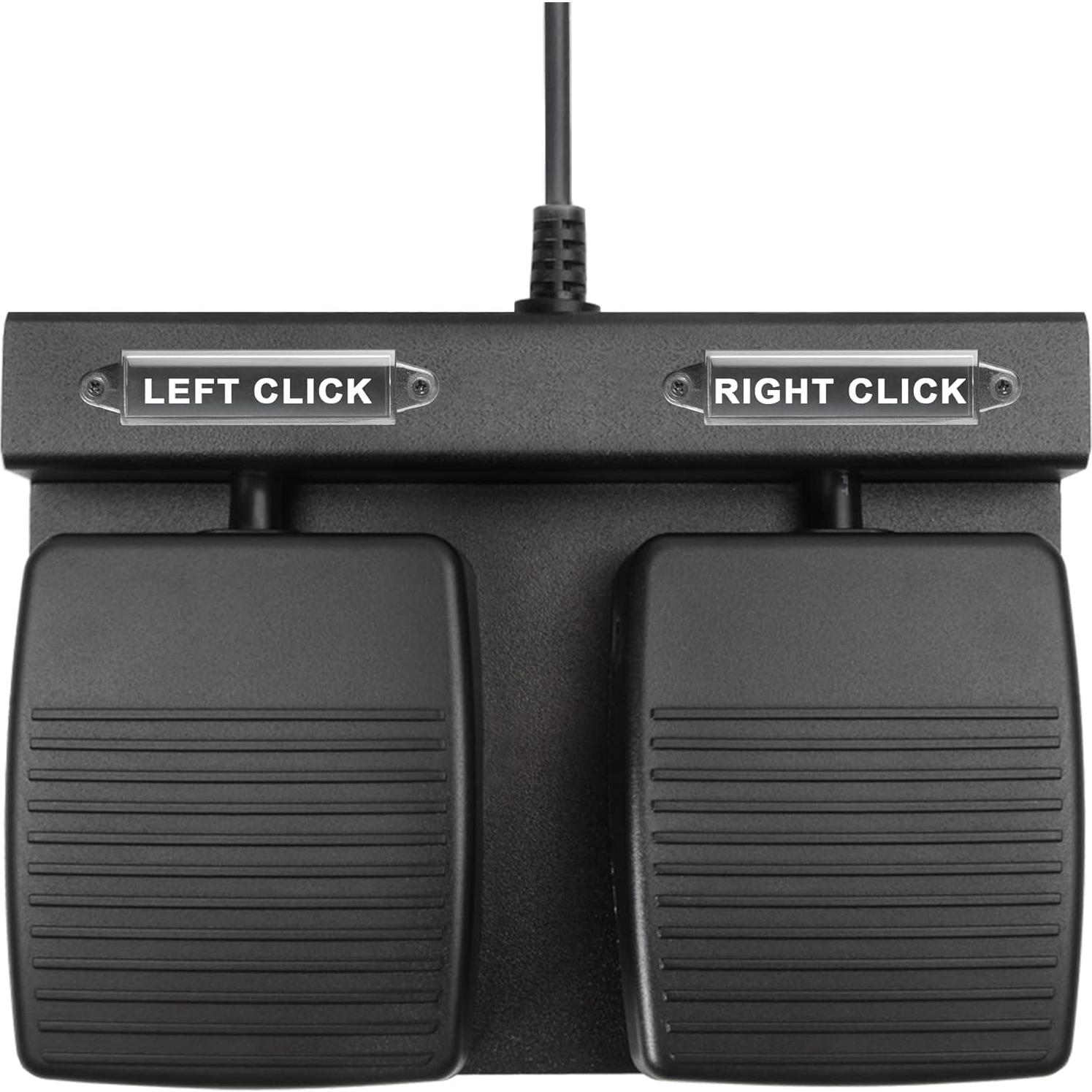 Pedal de Pie Doble ECS - Clic Izquierdo y Derecho, Ergonomía