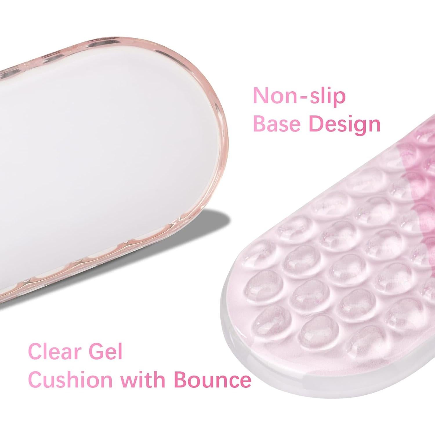 Reposamuñecas de Gel MOSISO Ergonomico Rosa 39.5x6.5cm