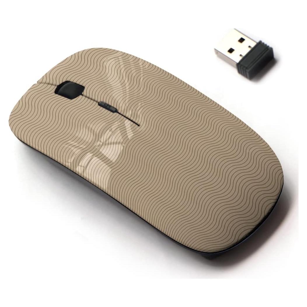 Ratón Inalámbrico 2.4G CJCBROES Óptico Receptor Nano