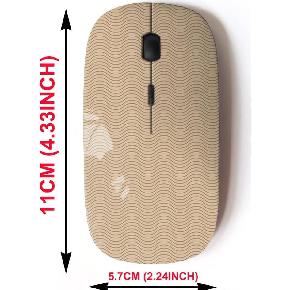 Ratón Inalámbrico 2.4G CJCBROES Óptico Receptor Nano