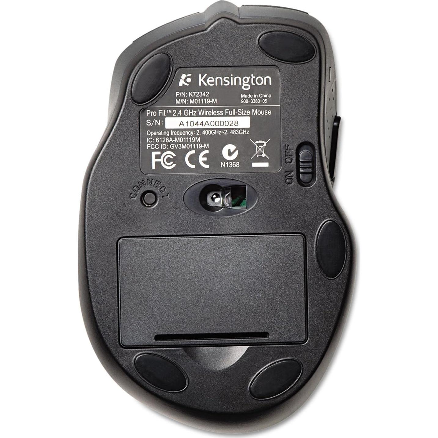 Ratón Inalámbrico Kensington 72370 Ergonómico 2.4GHz