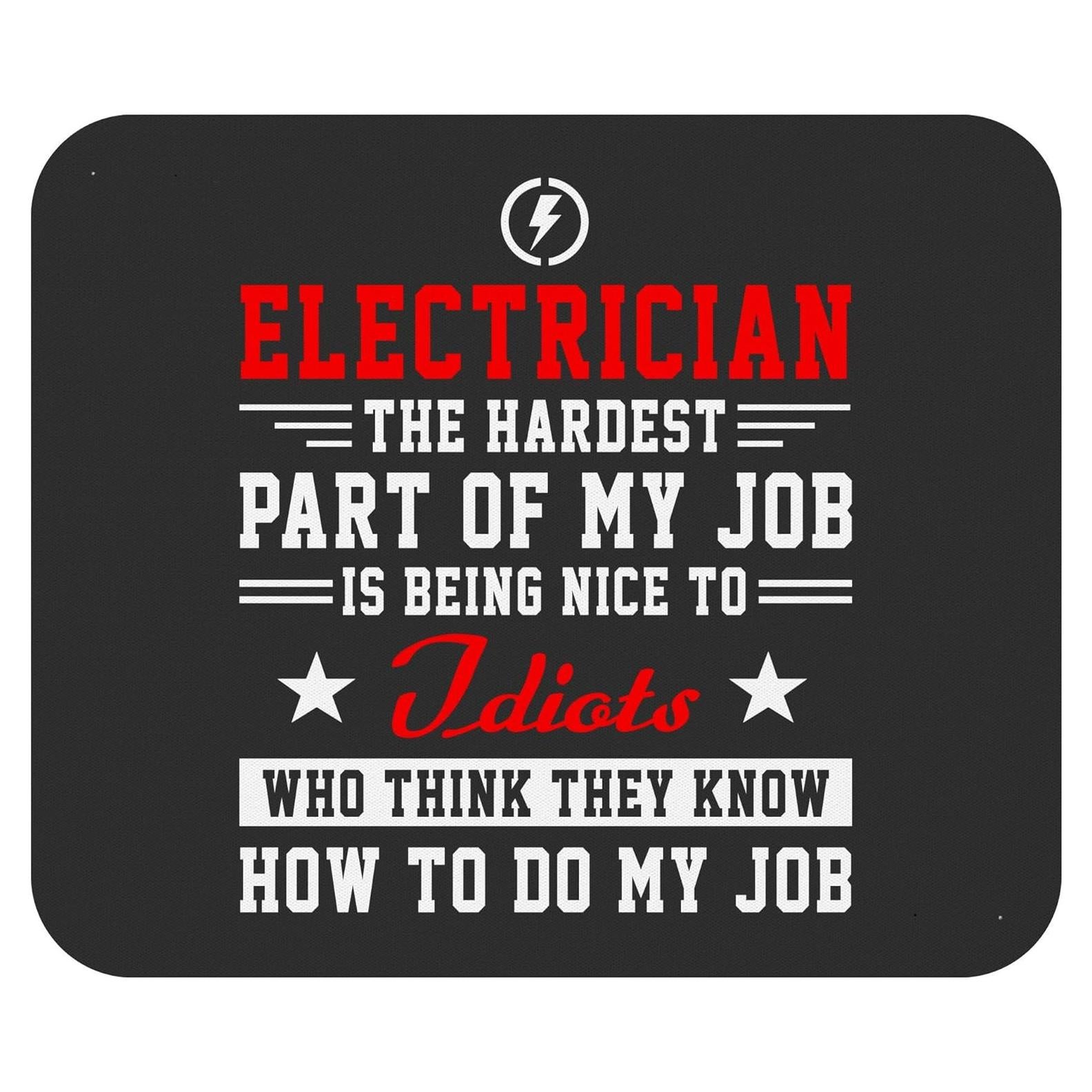 Mousepad Eléctrico FunnyLazy 23.5x19.7 cm Goma y Tela