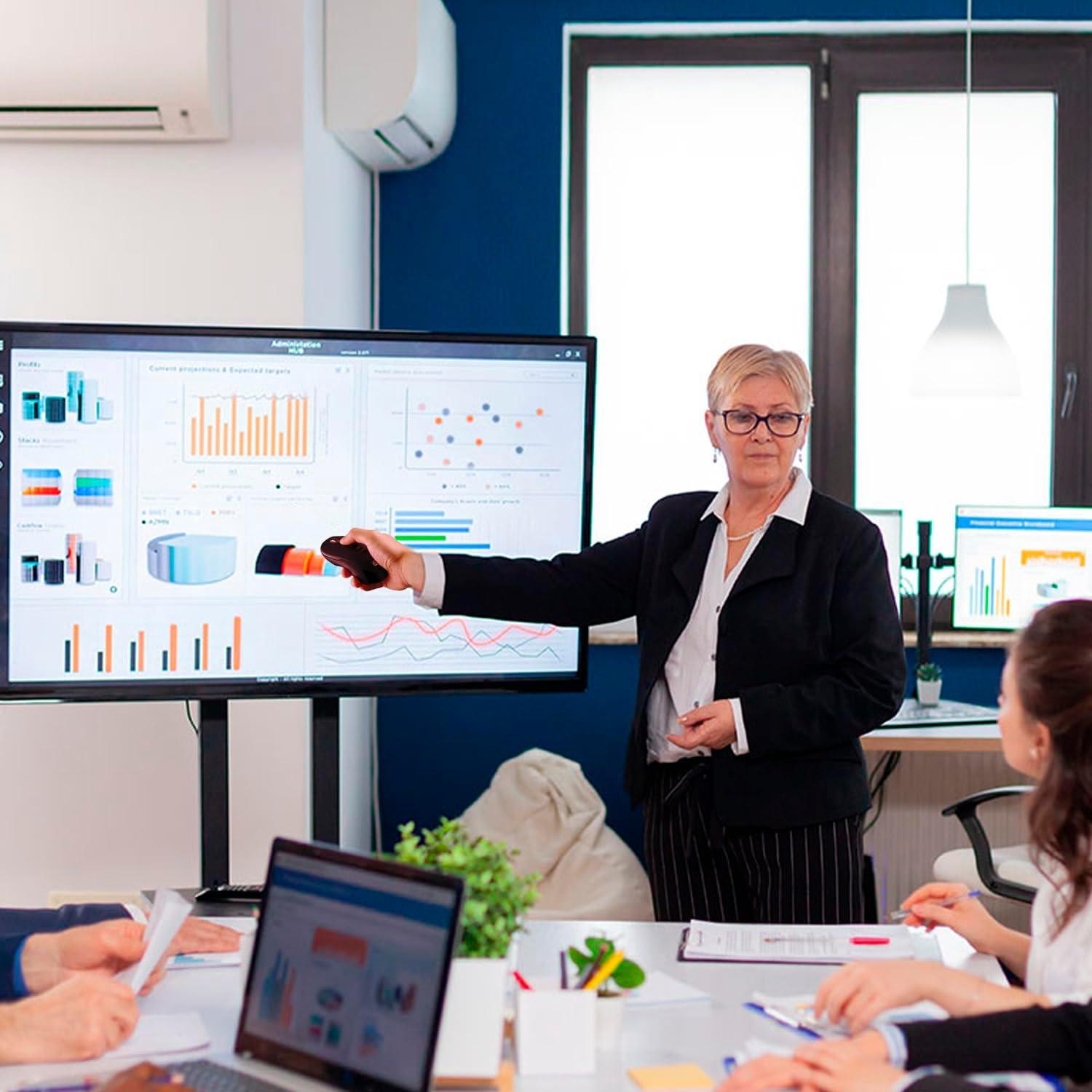 Ratón Inalámbrico Adesso iMouse P40 con Puntero Láser