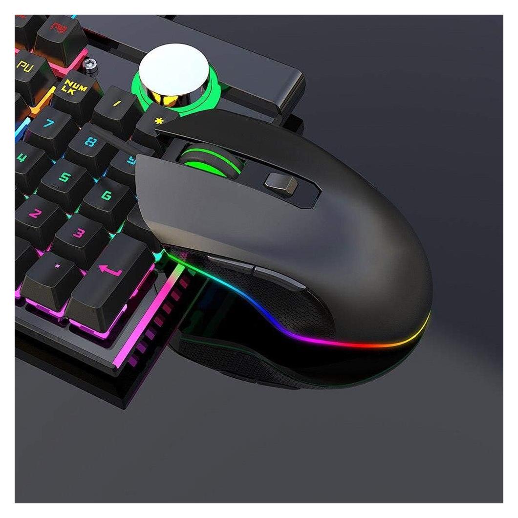 Ratón Gaming Live4Gadgets USB Ergonómico 6400DPI RGB