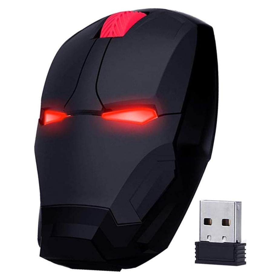 Ratón Inalámbrico ECOiNVA 2.4G Óptico Negro 1600DPI