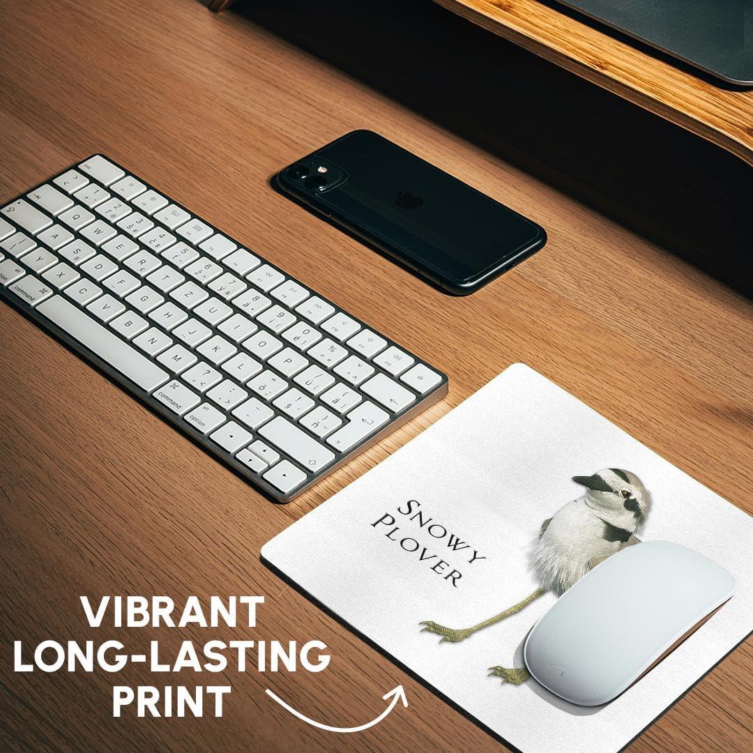 Alfombrilla de Ratón 3dRose Snowy Plover 20x20 cm