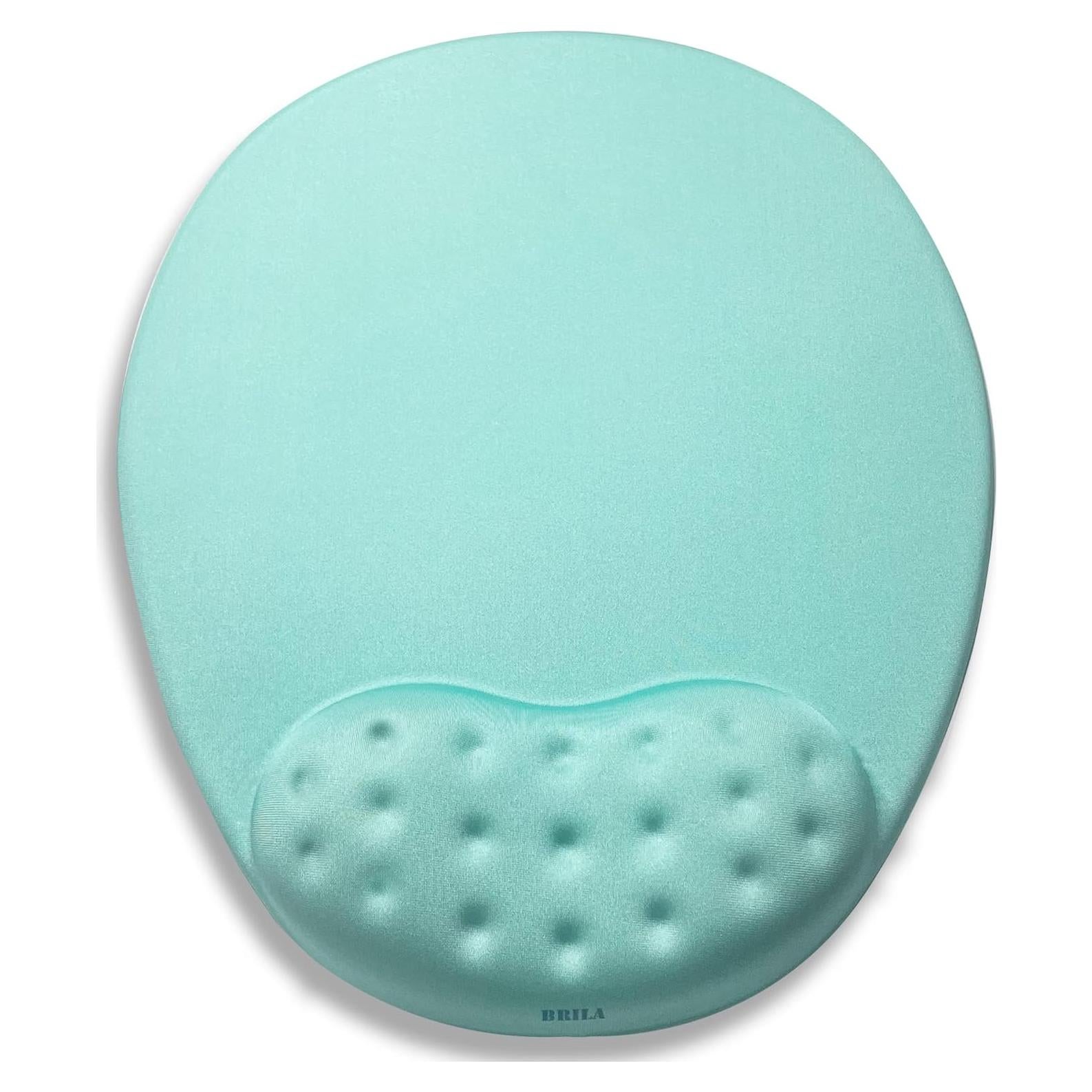 Alfombrilla de Ratón Ergonómica BRILA con Soporte de Muñeca