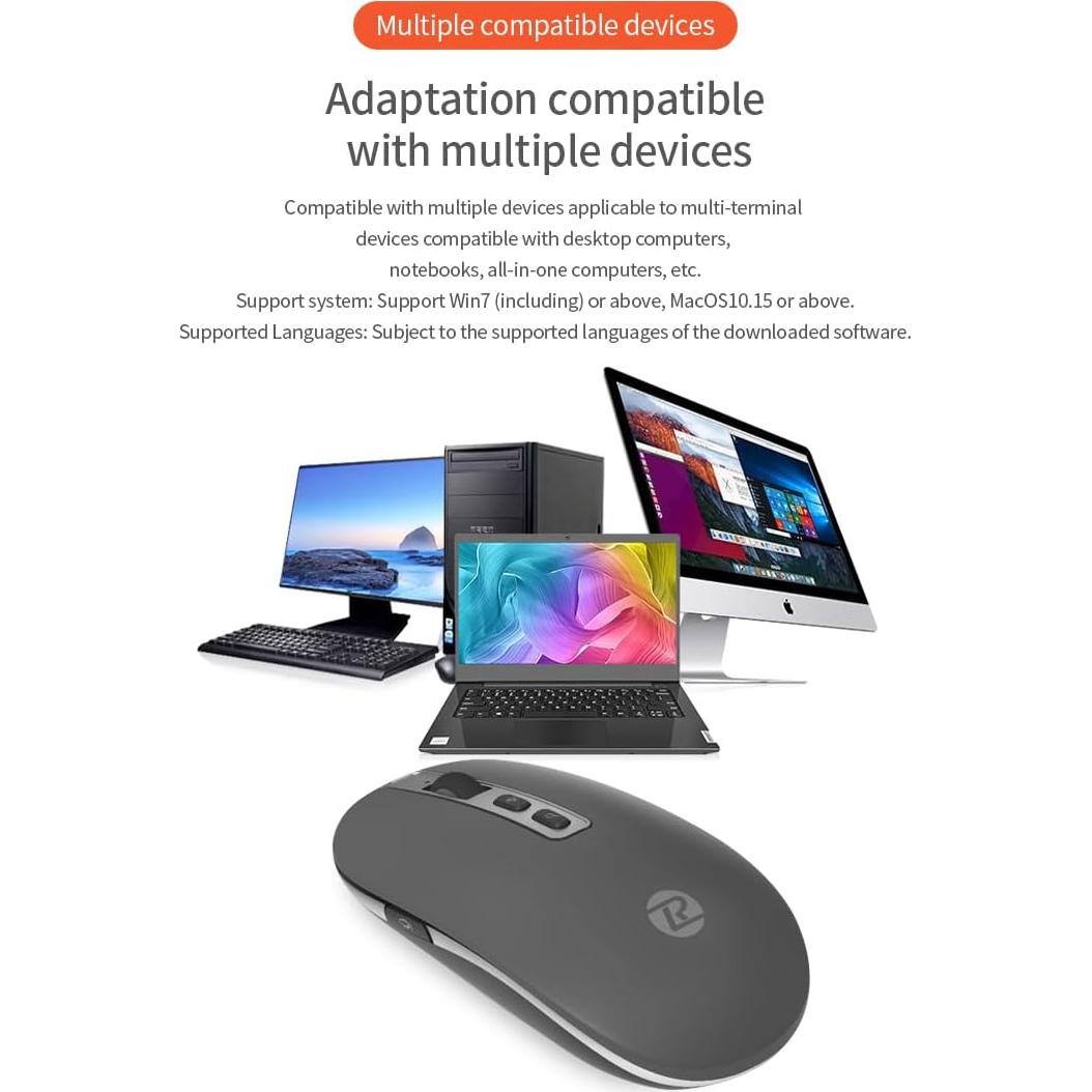 Ratón Inalámbrico Bluetooth Inteligente con Voz - McBlo