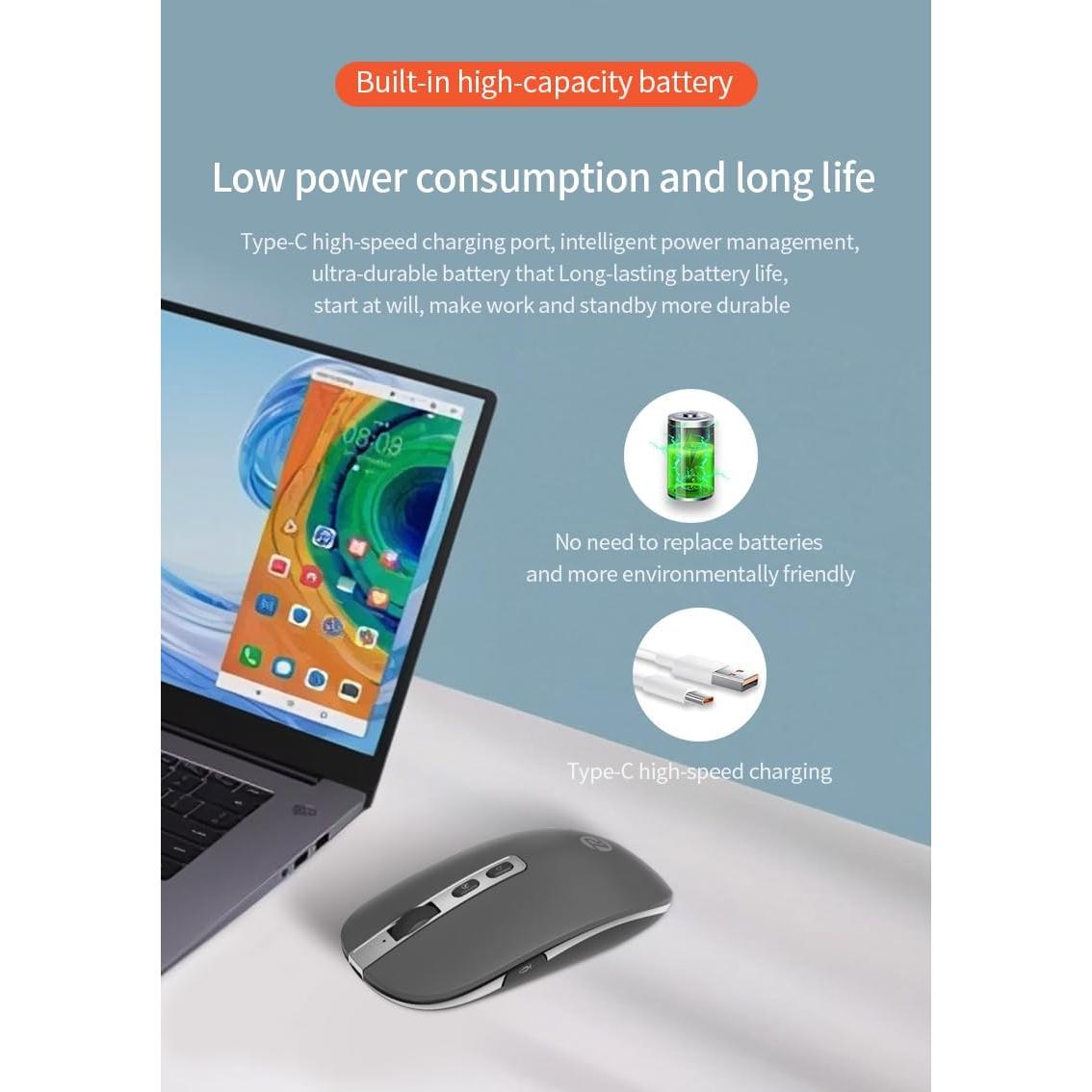 Ratón Inalámbrico Bluetooth Inteligente con Voz - McBlo