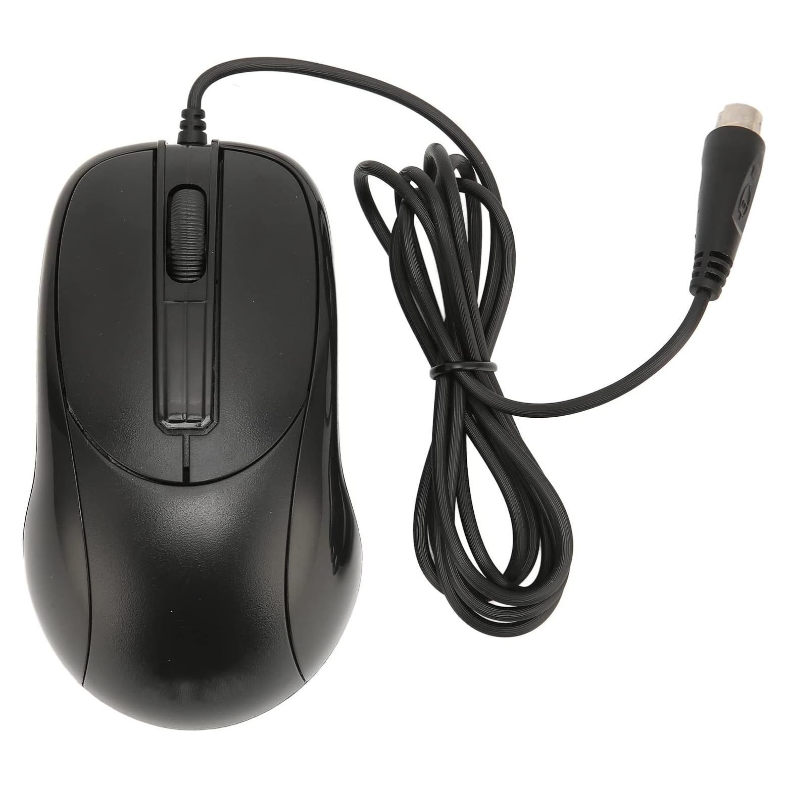 Ratón óptico con cable Sanpyl, 3 botones, 140cm, ergonómico