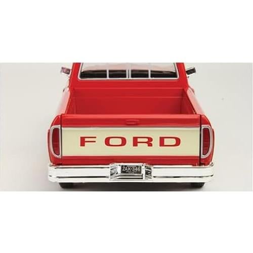 Modelo de Coche Motormax Ford F-150 Pickup 1:24 Rojo/Crema