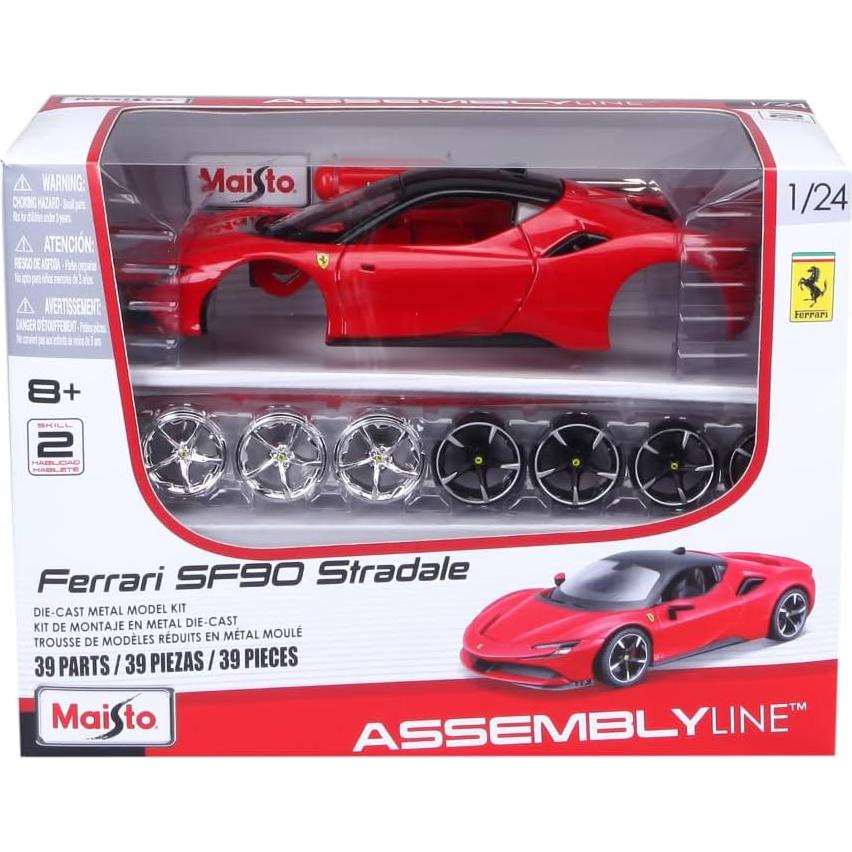 Maisto Ferrari SF90 STRADALE Modelo Die-Cast 1:24