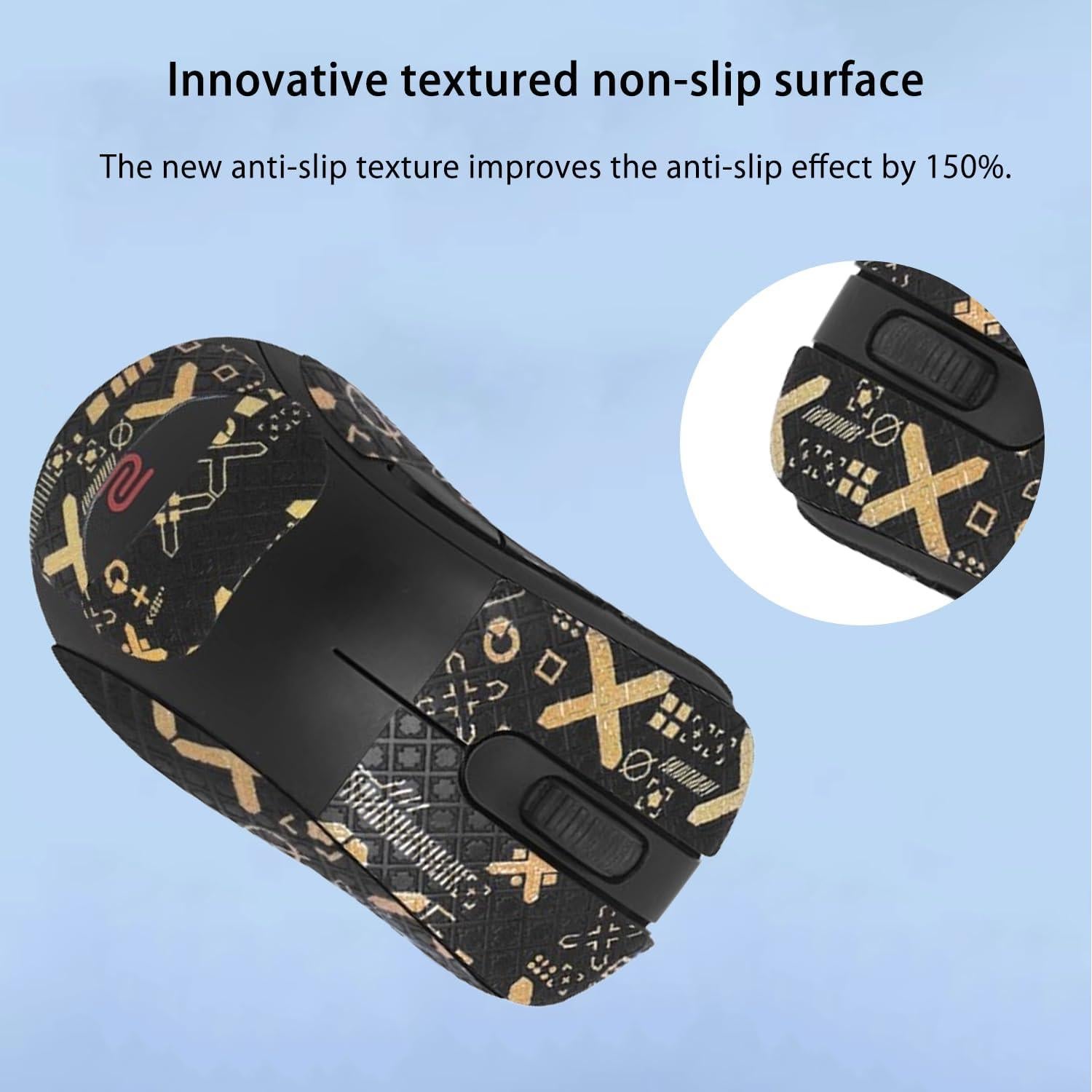 Cinta de agarre antideslizante para mouse BenQ Zowie EC2-CW