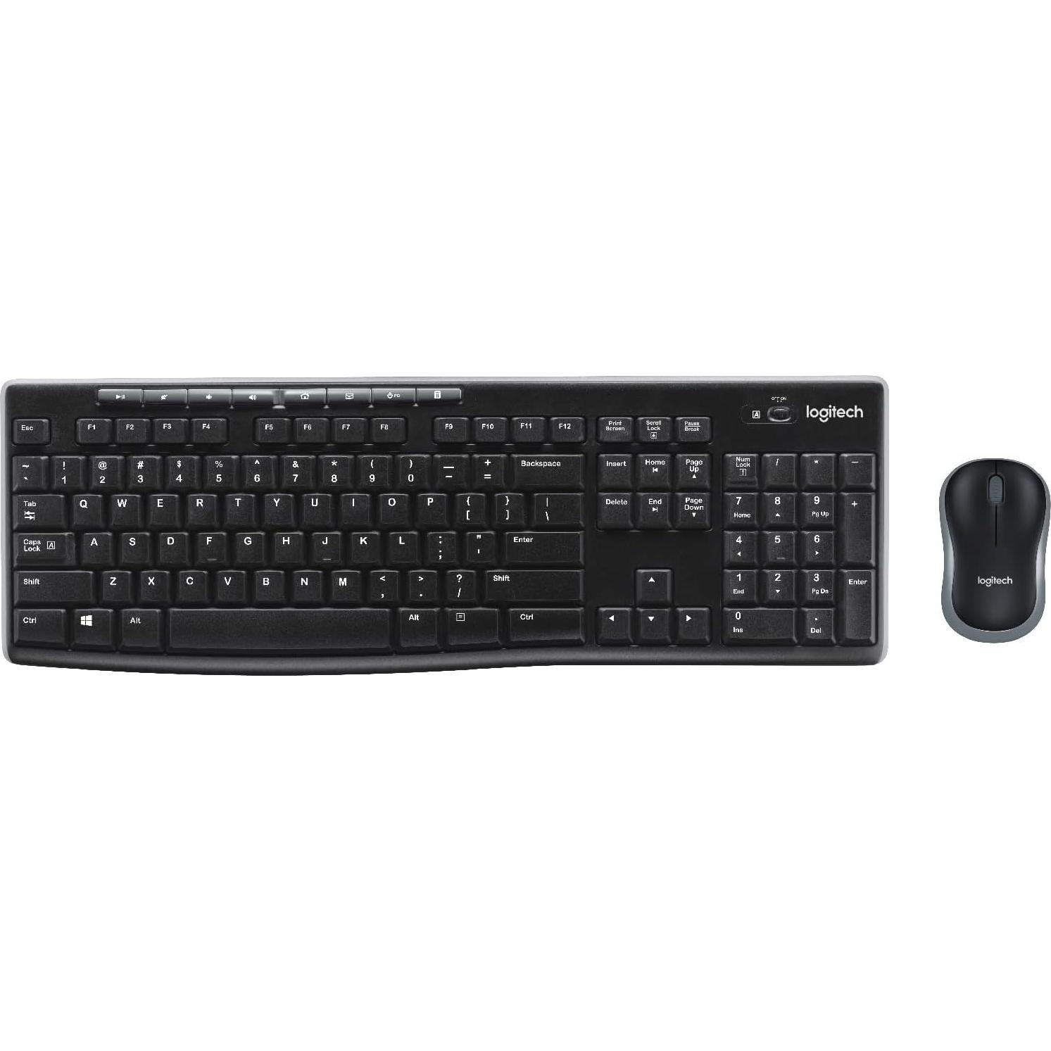 Combo Teclado y Ratón Inalámbrico Logitech MK270 + Altavoz Bluetooth