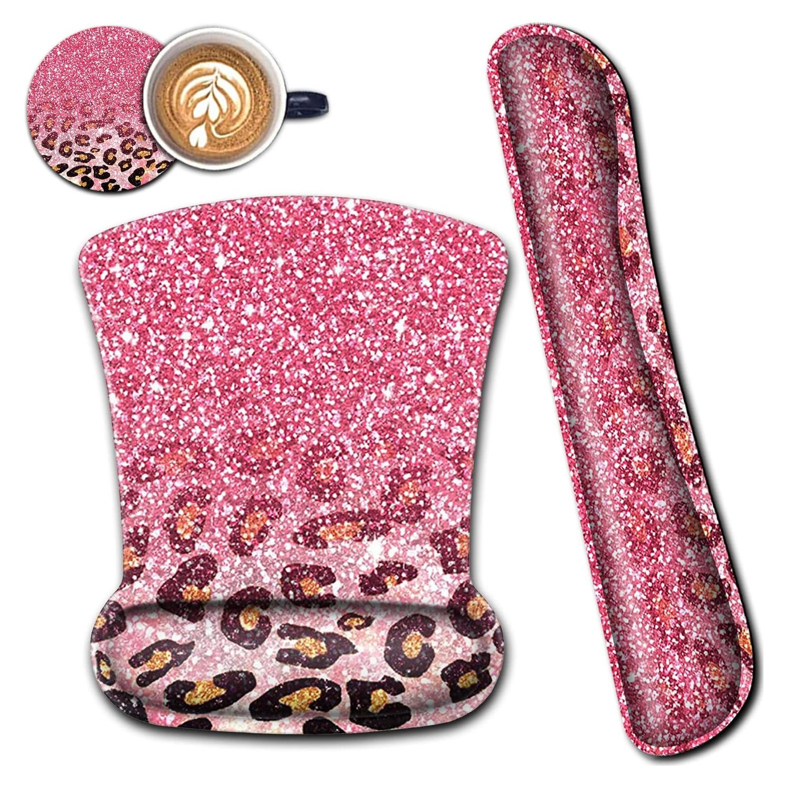 Soporte de Muñeca Ergonómico YVBHCGGGF para Teclado y Ratón