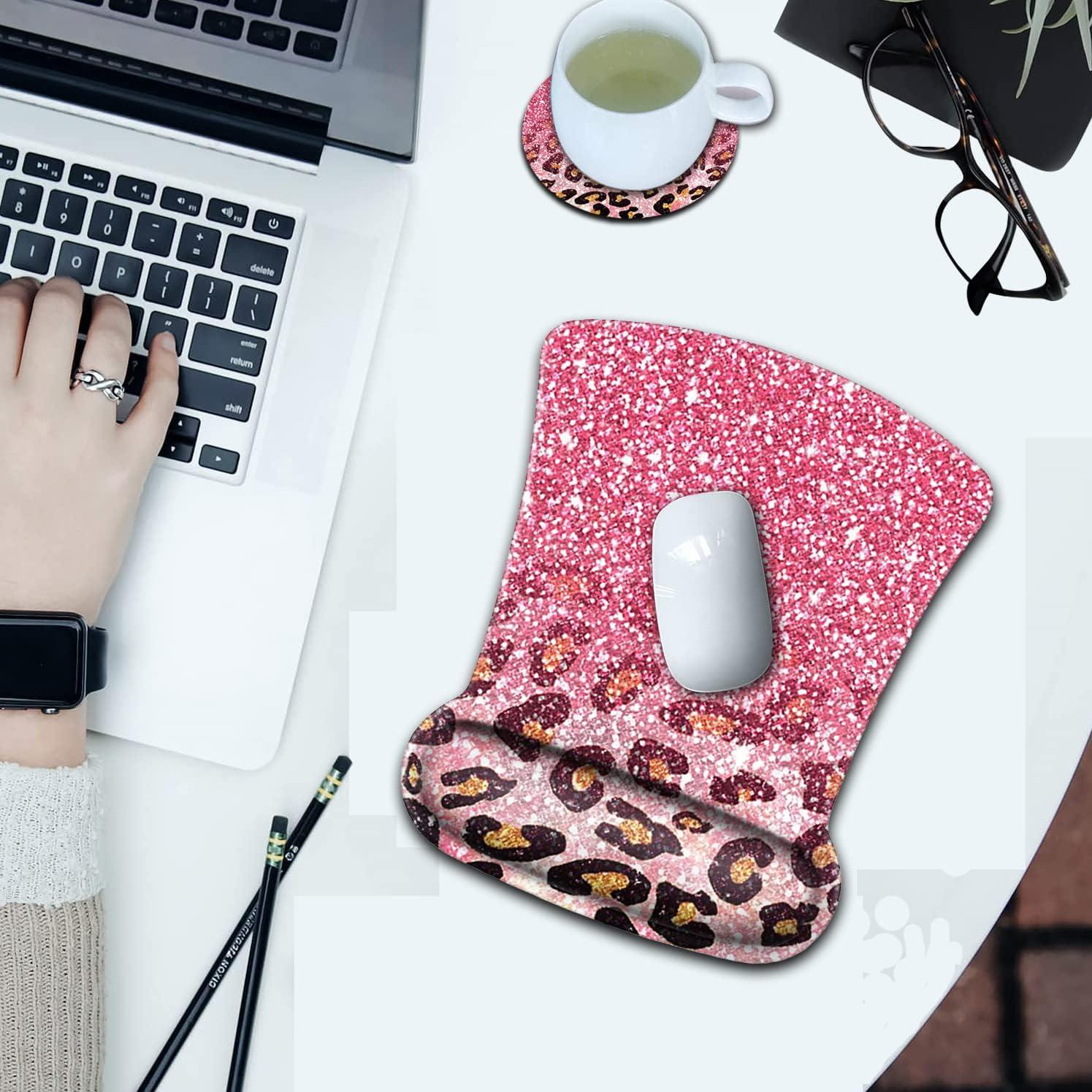 Soporte de Muñeca Ergonómico YVBHCGGGF para Teclado y Ratón