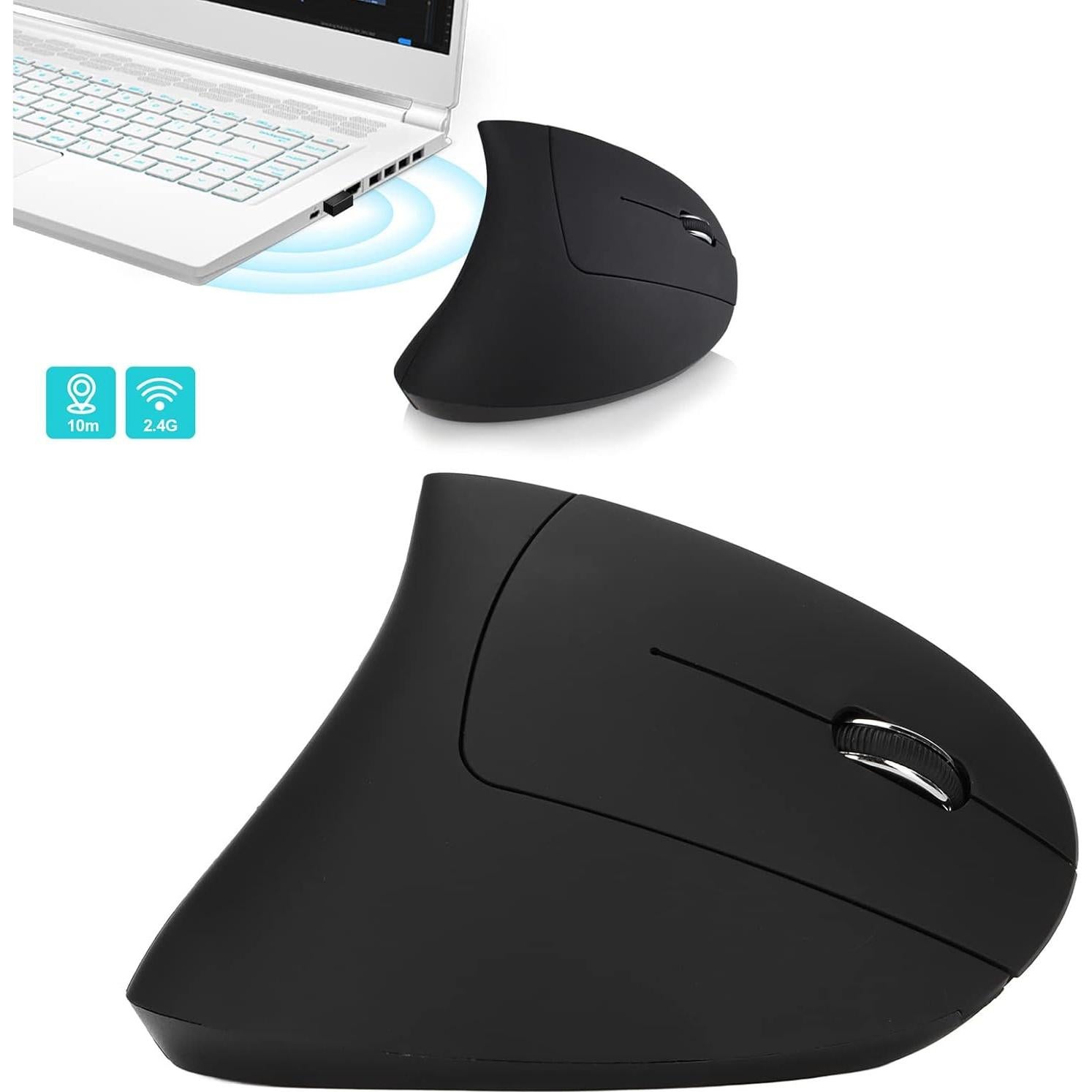 Ratón Ergonómico Vertical Ciciglow 2.4GHz 1000-2400dpi