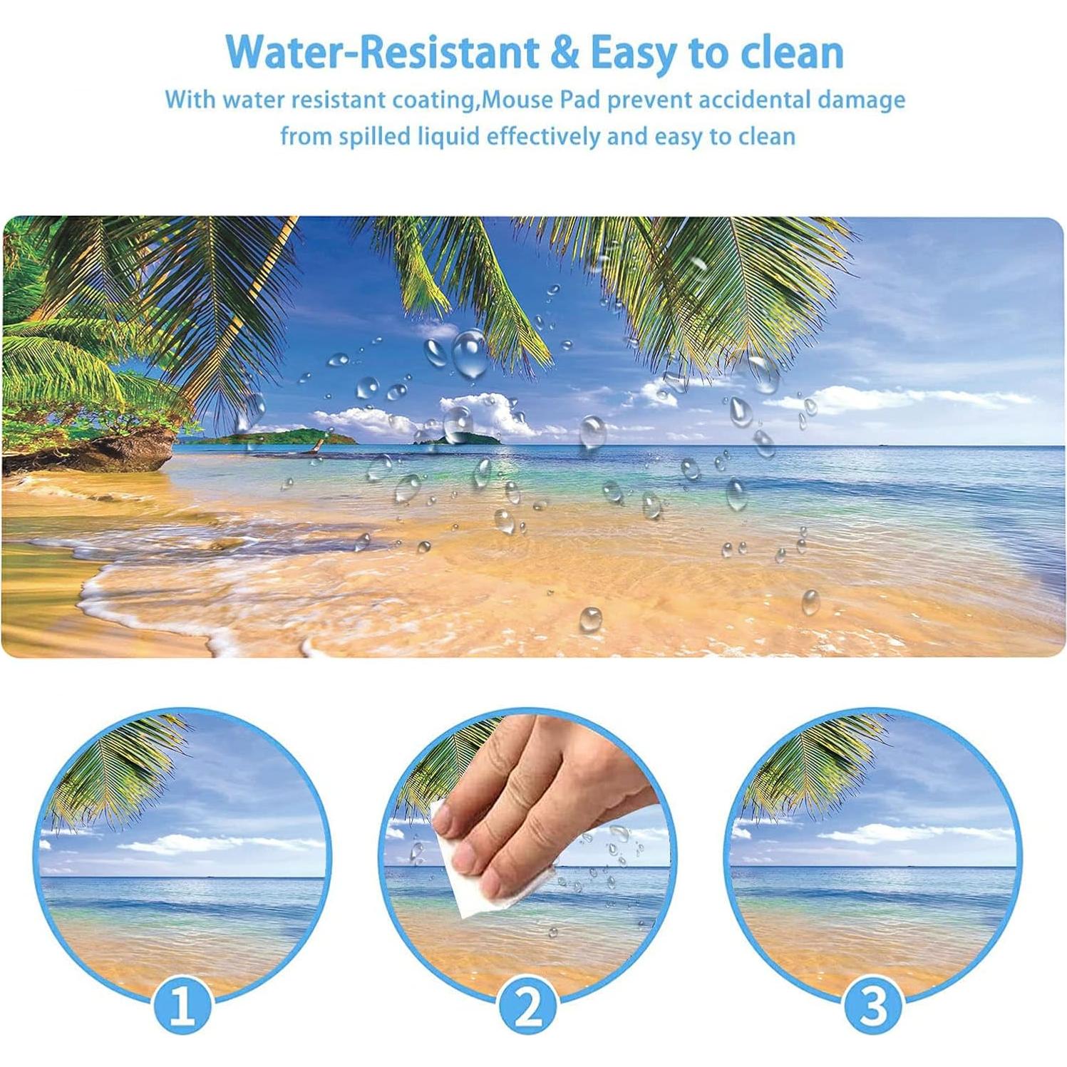 Alfombrilla de Ratón Grande Yuxcfhjfe XL 800x300mm Ergonómica