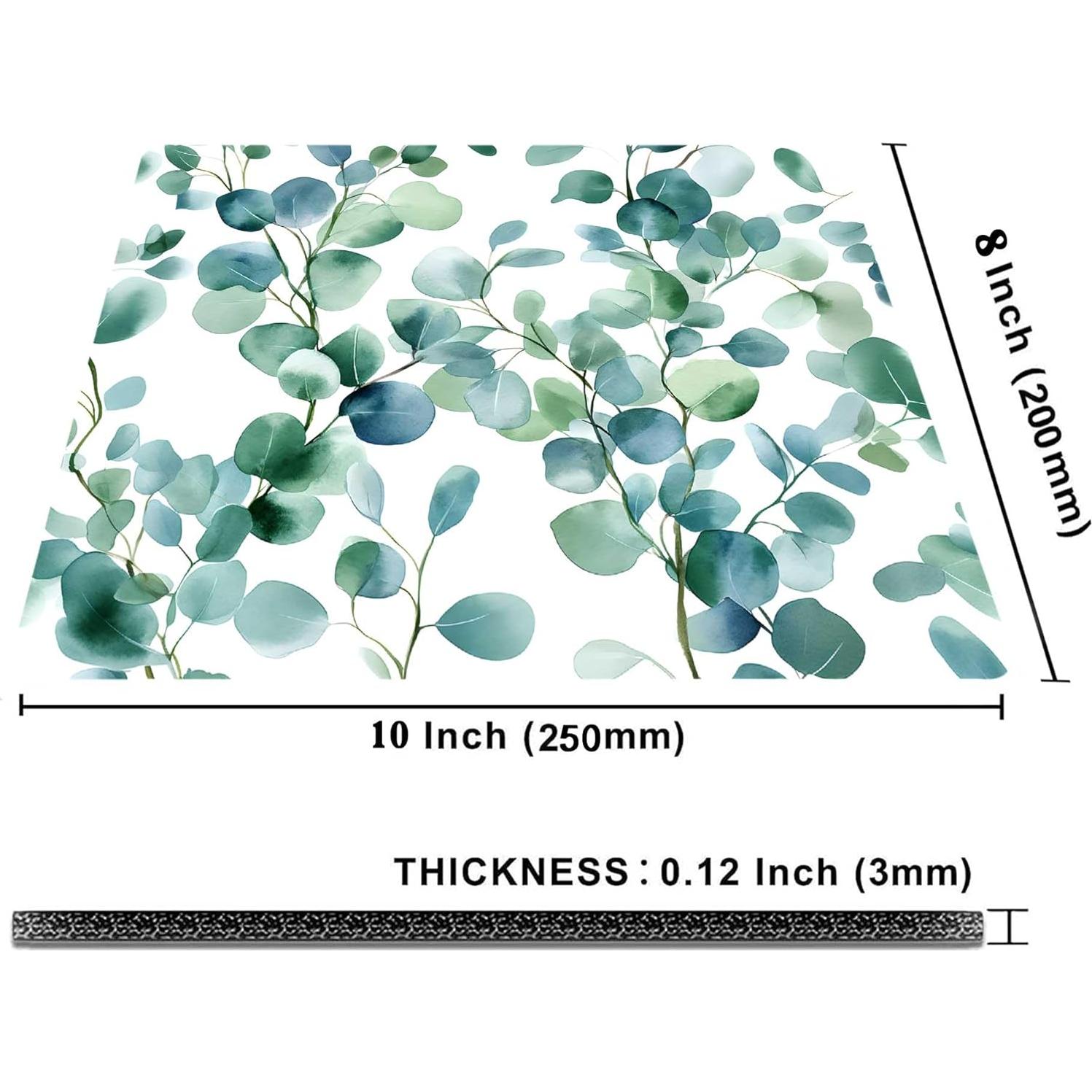 Alfombrilla de Ratón Cuadrada Apottwal Verde Natural 25x20cm