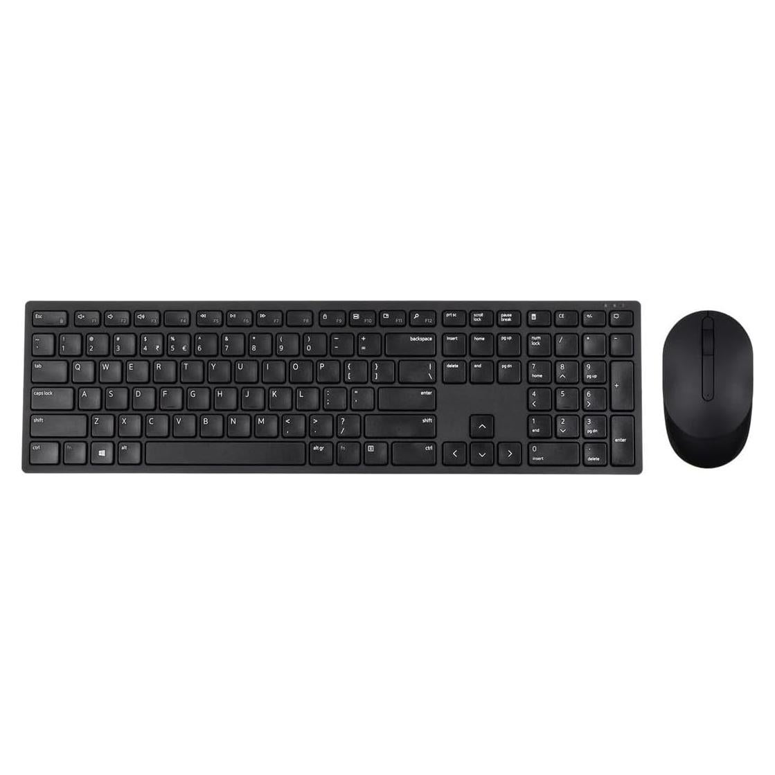Conjunto Teclado y Ratón Inalámbrico Dell KM5221W - Negro