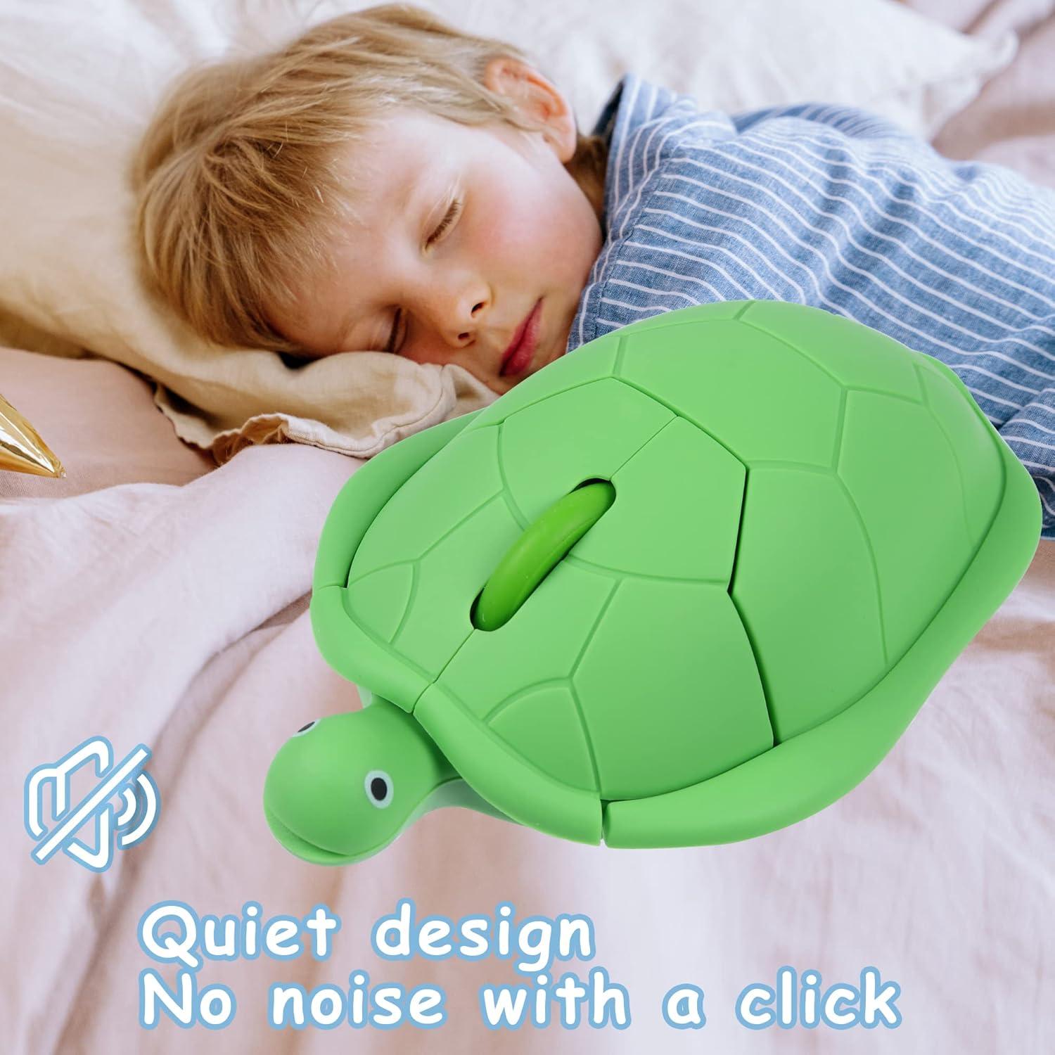 Ratón Inalámbrico GUGUELEC Tortuga Verde 1600 DPI USB