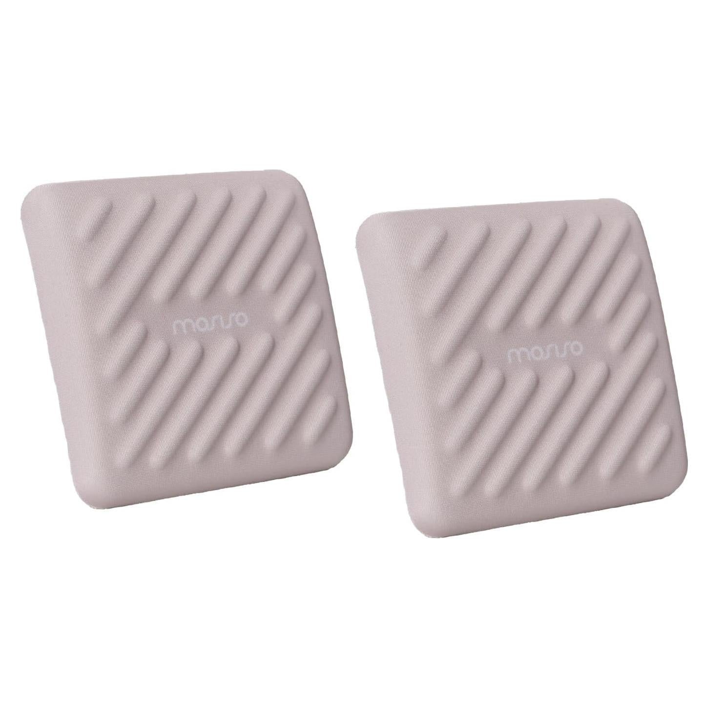 Reposamuñecas Ergonómico Mosiso 2 Pcs Almohadillas Albaricoque