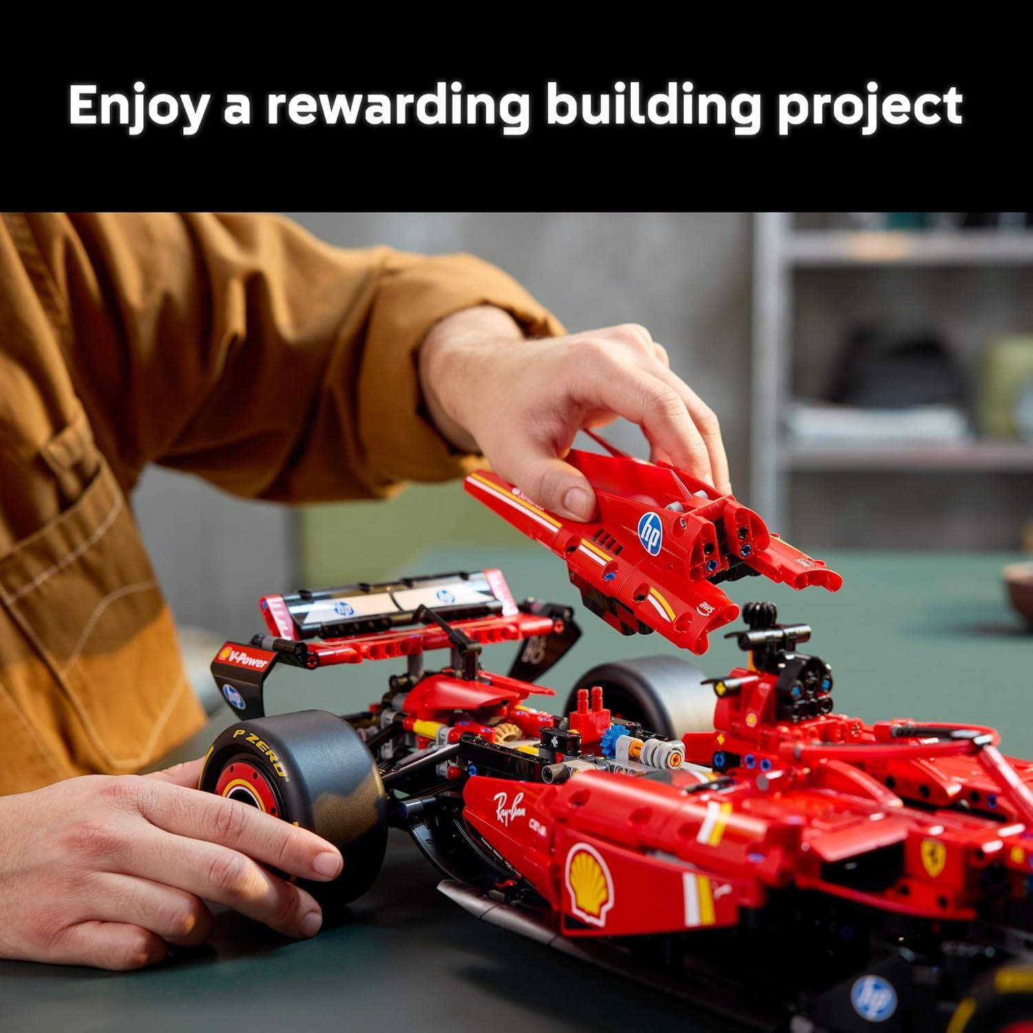 LEGO Technic Ferrari SF-24 F1 Modelo 1:8 - 1362 Piezas