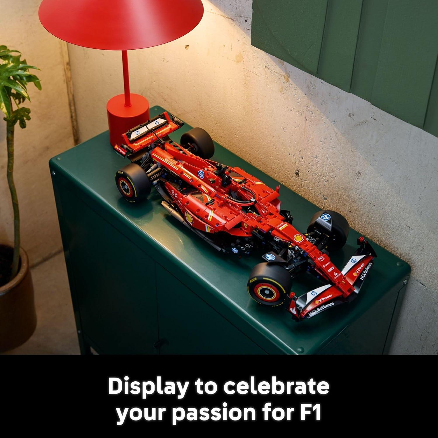 LEGO Technic Ferrari SF-24 F1 Modelo 1:8 - 1362 Piezas