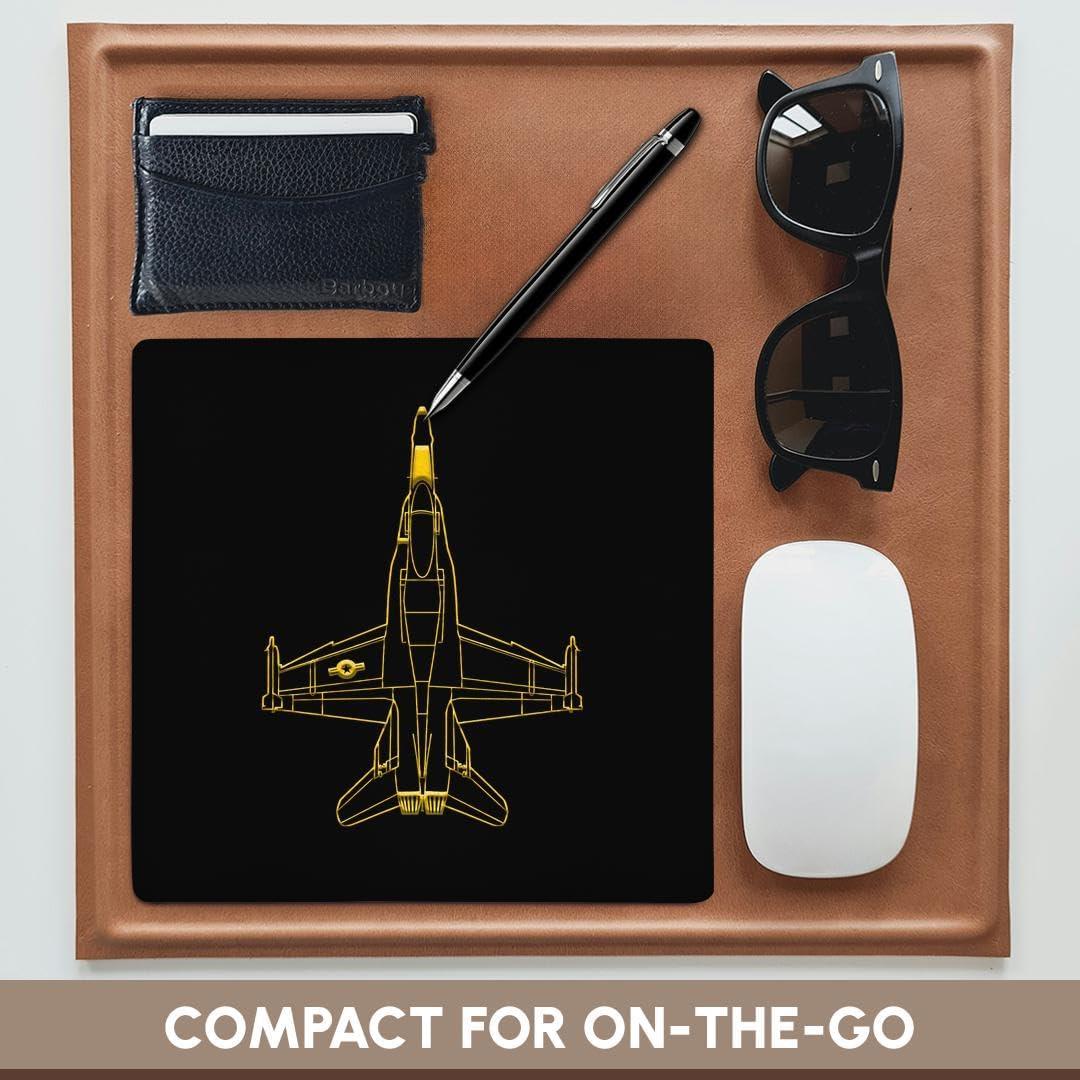 Alfombrilla para Ratón 3dRose F-18 Aviación 20.32x20.32cm