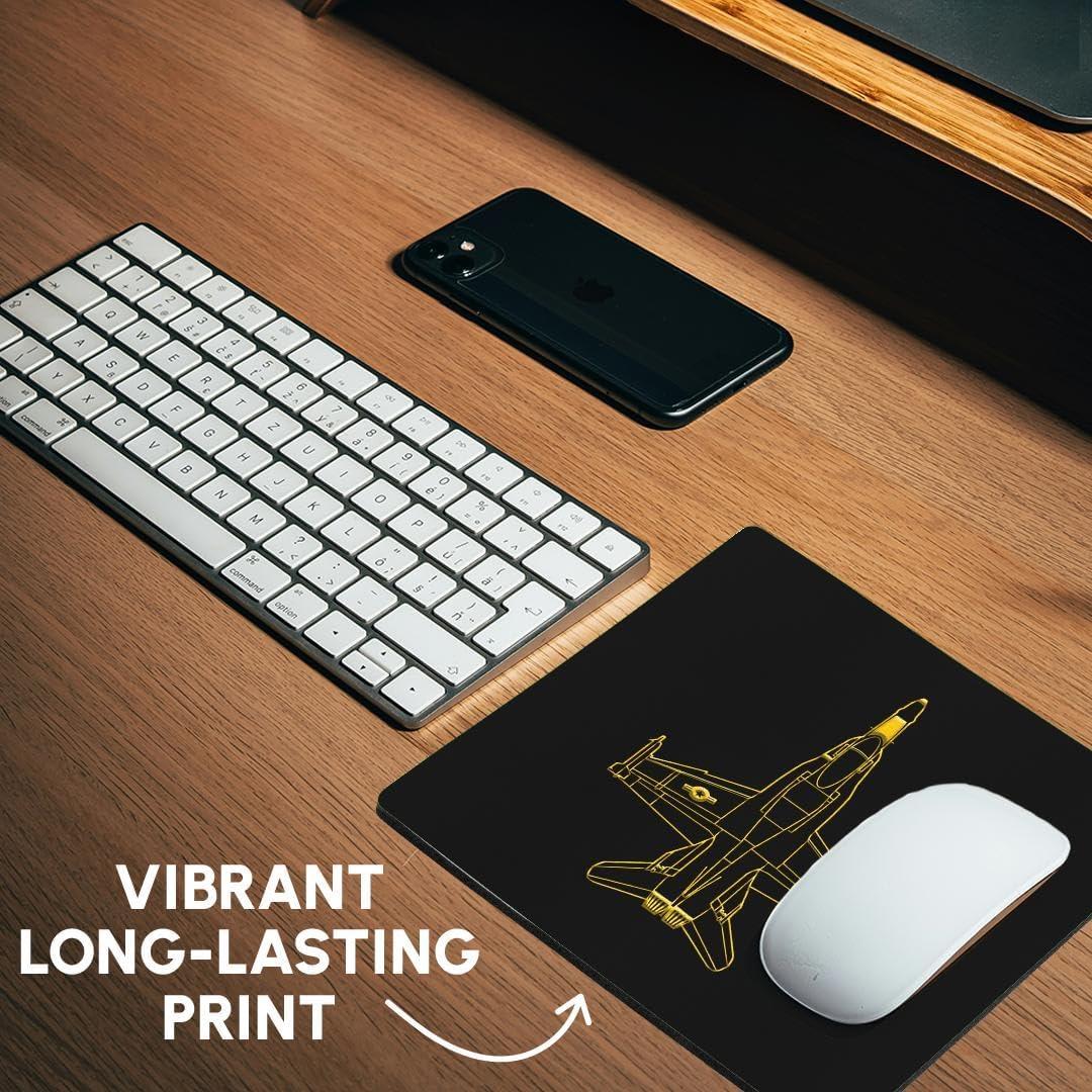 Alfombrilla para Ratón 3dRose F-18 Aviación 20.32x20.32cm