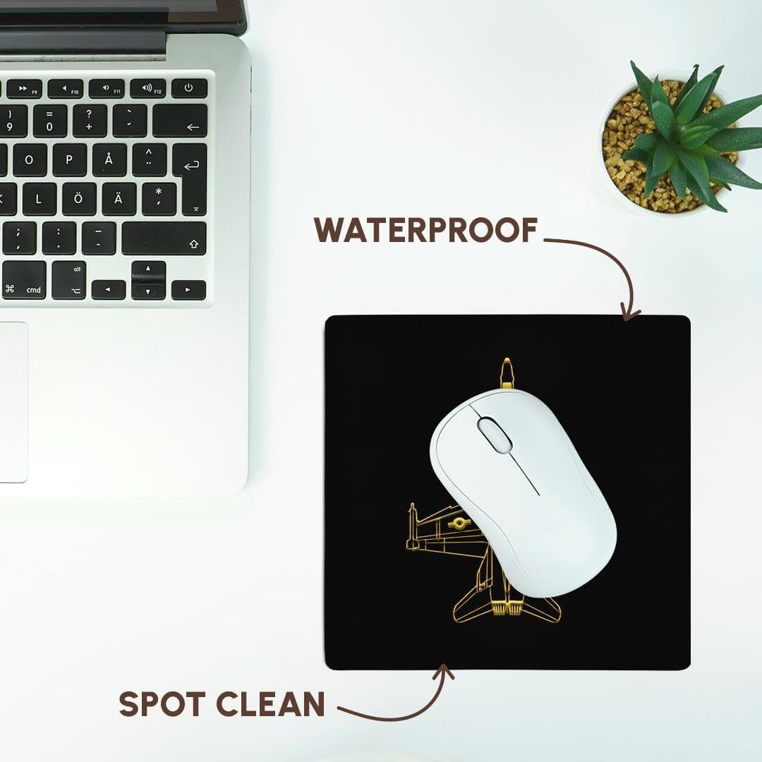 Alfombrilla para Ratón 3dRose F-18 Aviación 20.32x20.32cm