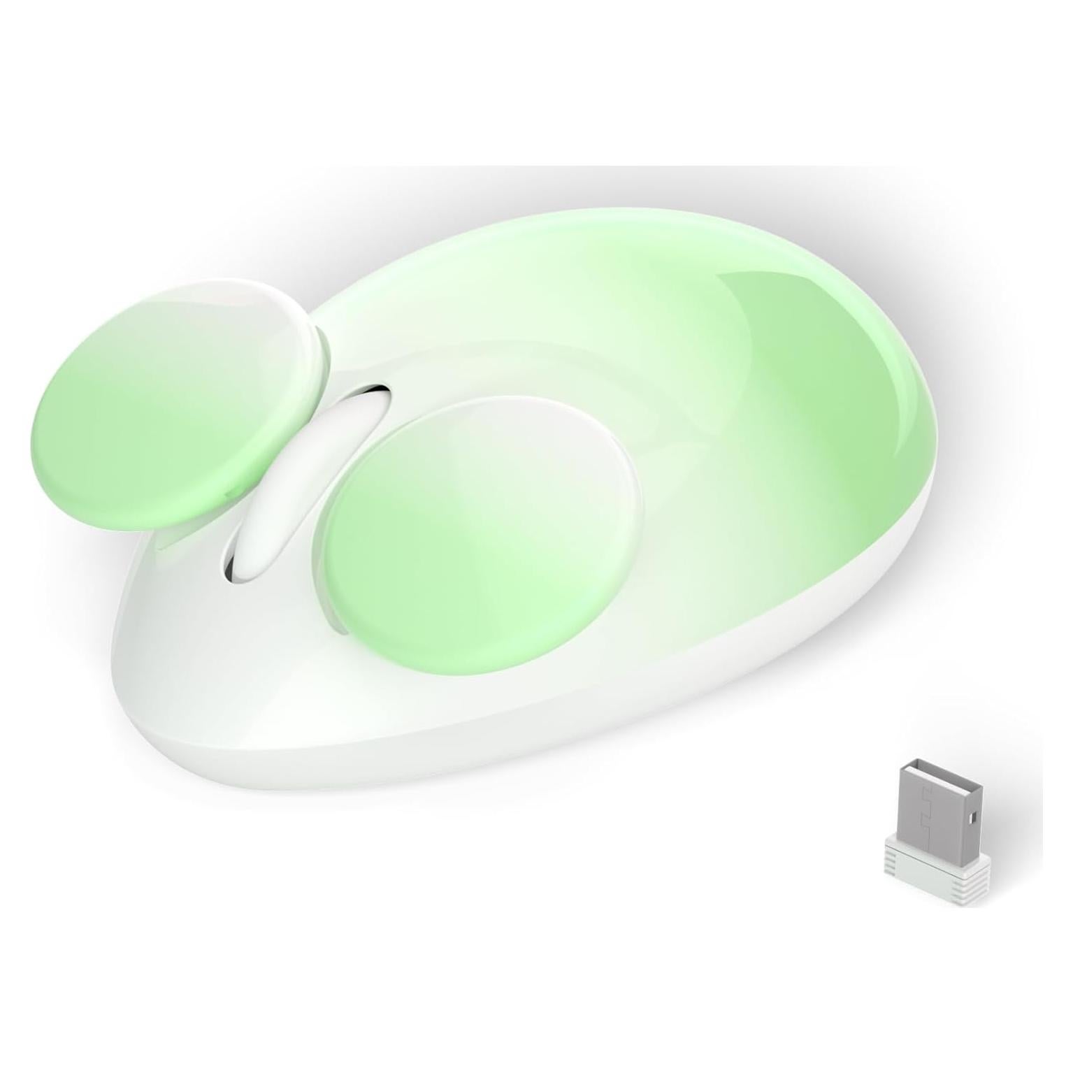 Ratón Inalámbrico 2.4GHz Links9+ Verde 1600DPI