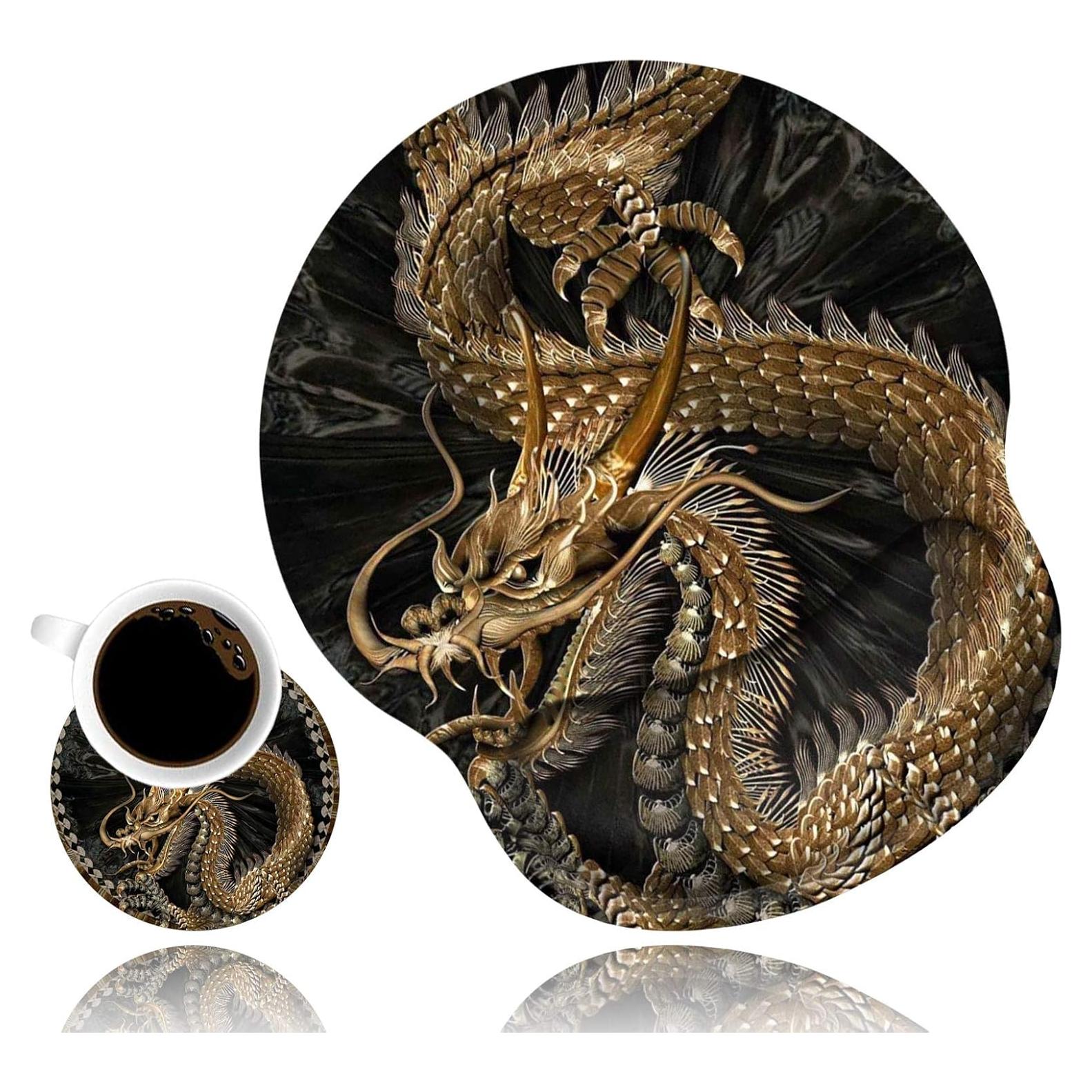 Almohadilla Ergonómica LACOMA con Soporte para Muñeca y Posavasos