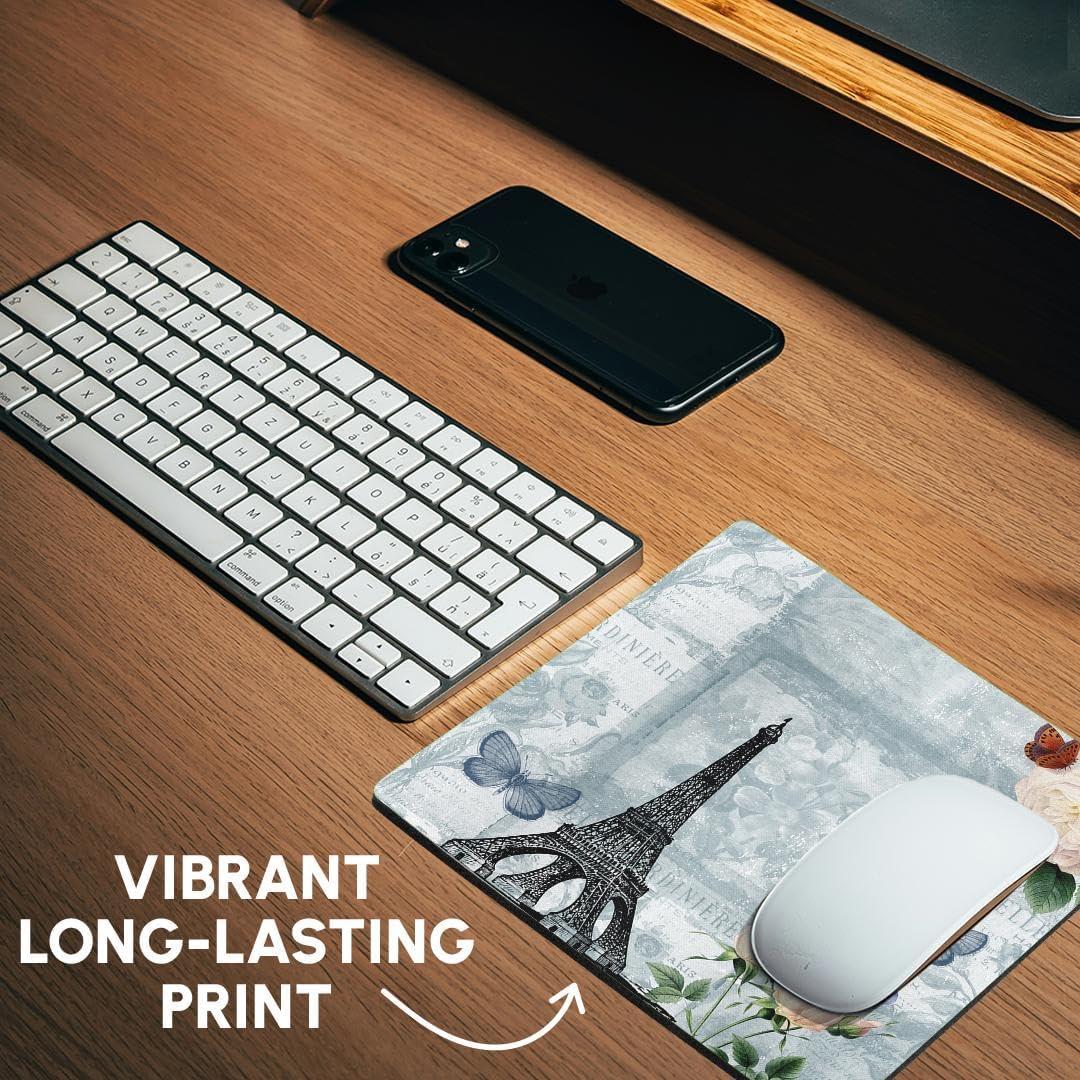 Alfombrilla de Ratón 3dRose Torre Eiffel Vintage 20.32cm