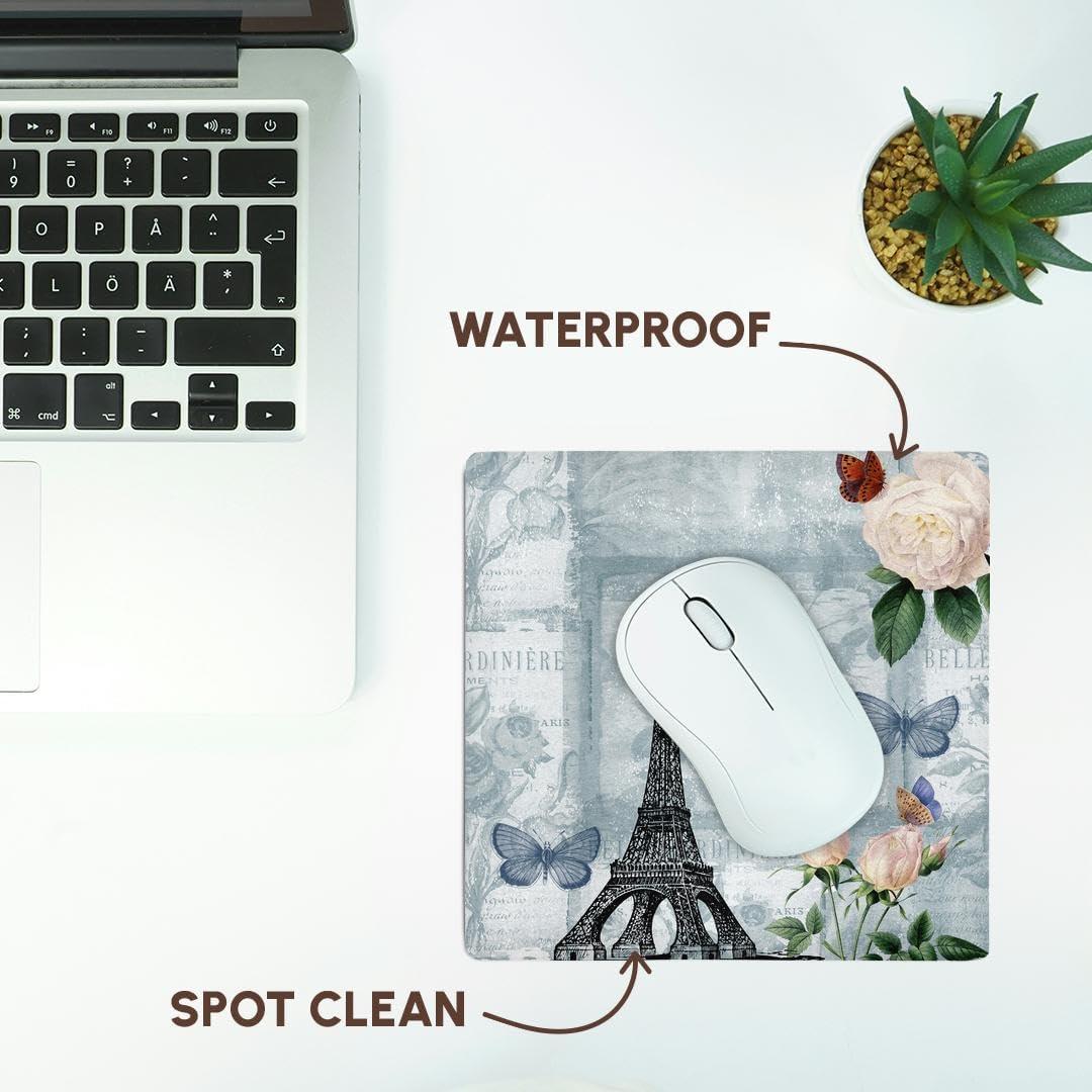 Alfombrilla de Ratón 3dRose Torre Eiffel Vintage 20.32cm