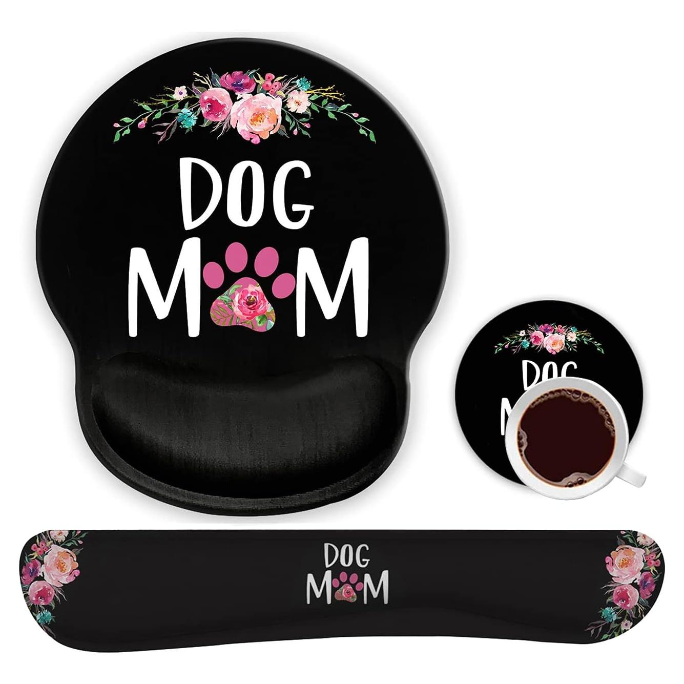 Soporte de Muñeca de Gel Yuxcfhjfe + Alfombrilla 25x22cm